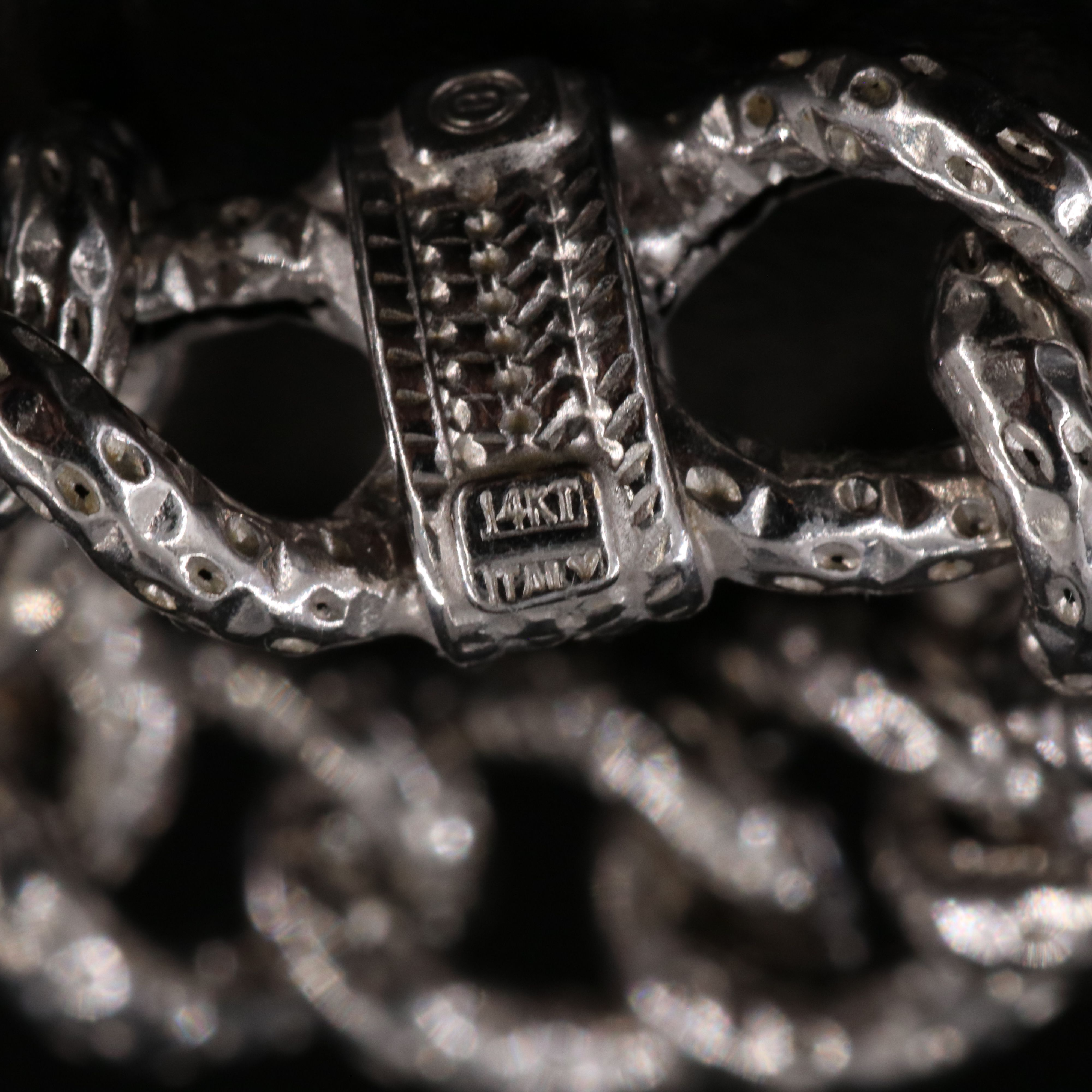 14K Articulated Chain Ring