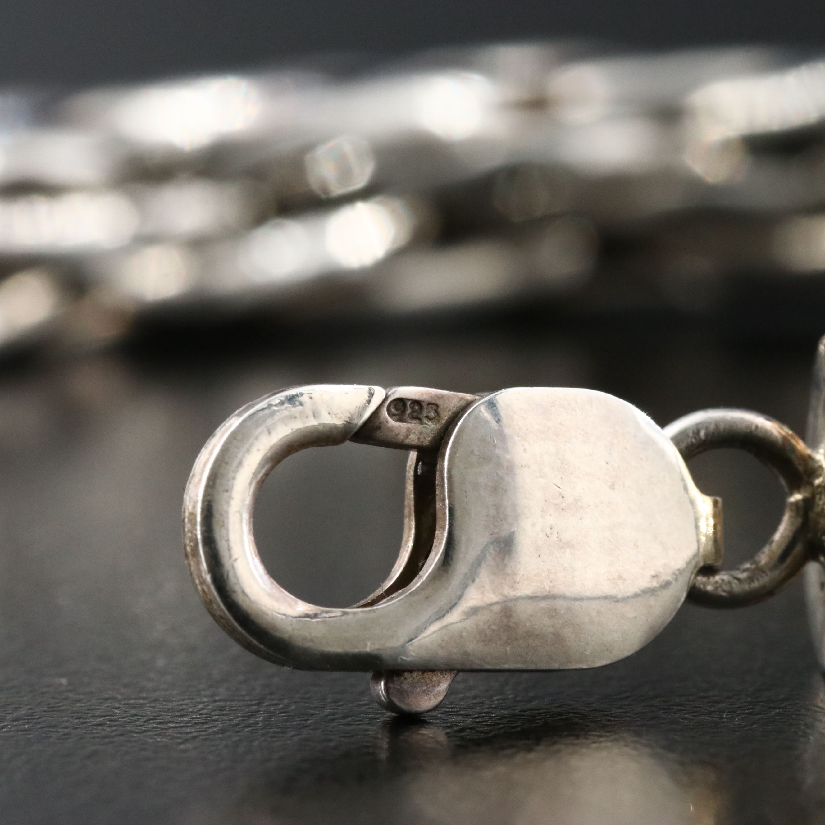 Sterling Fancy Link Bracelet