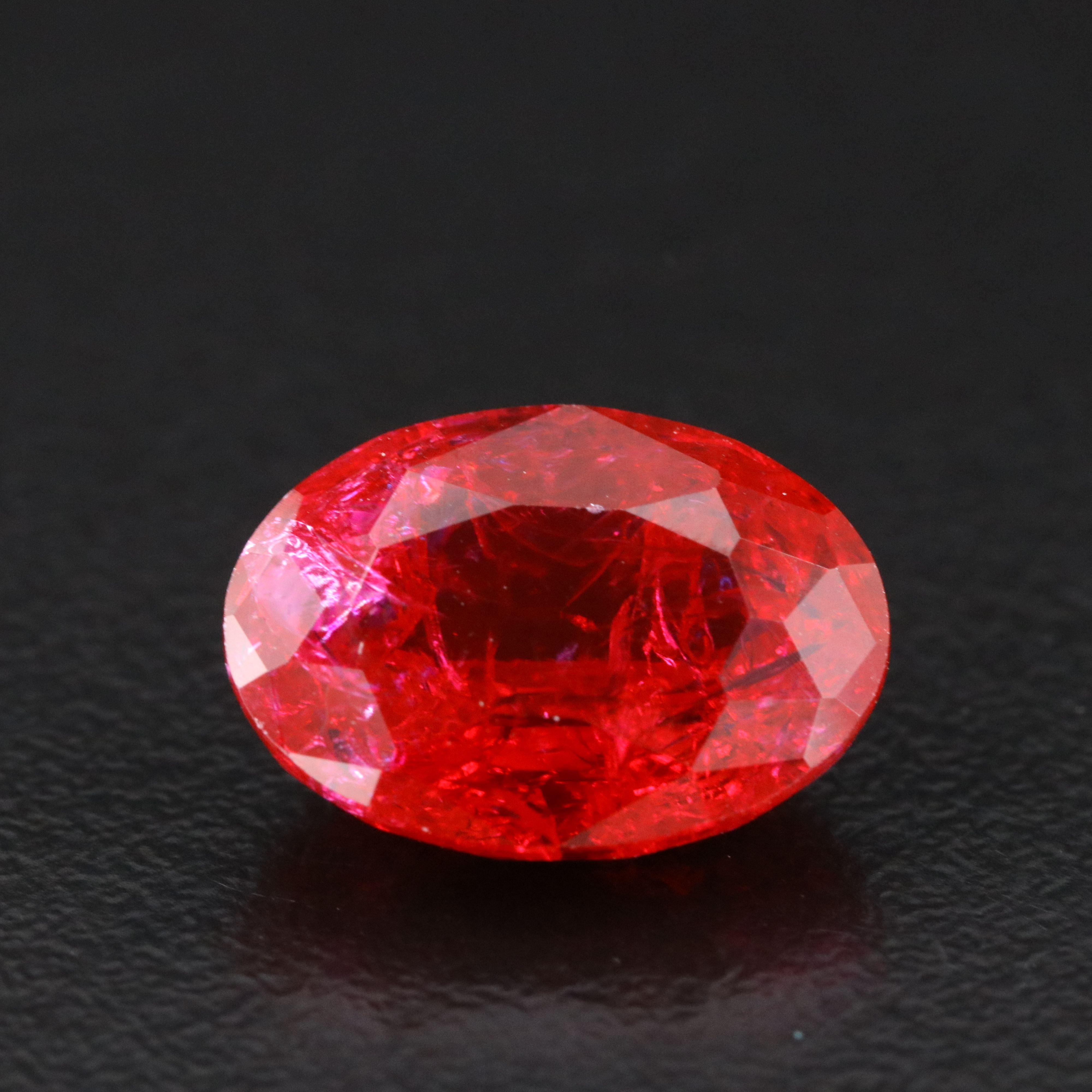 Loose 8.36 CT Lab Grown Ruby