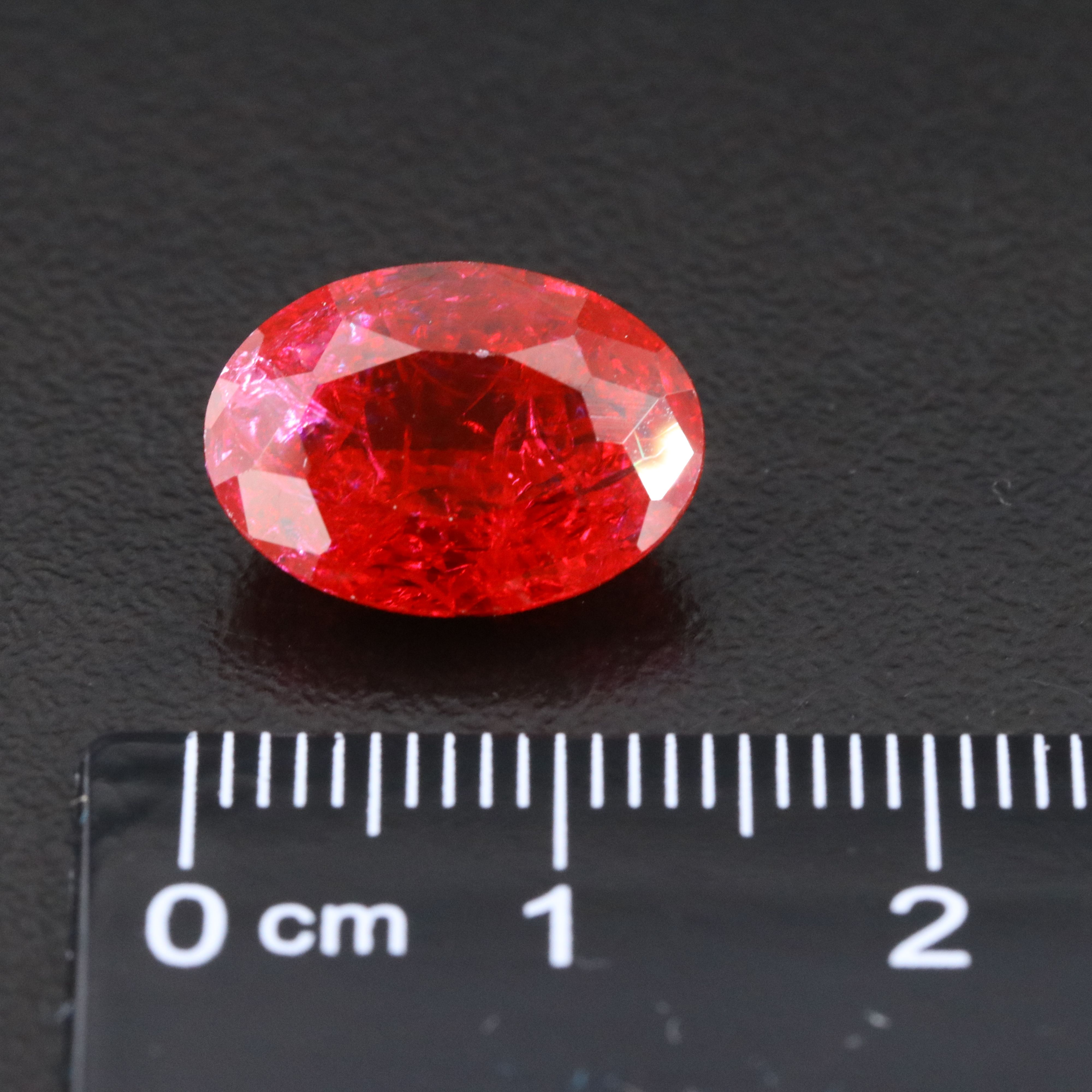 Loose 8.36 CT Lab Grown Ruby