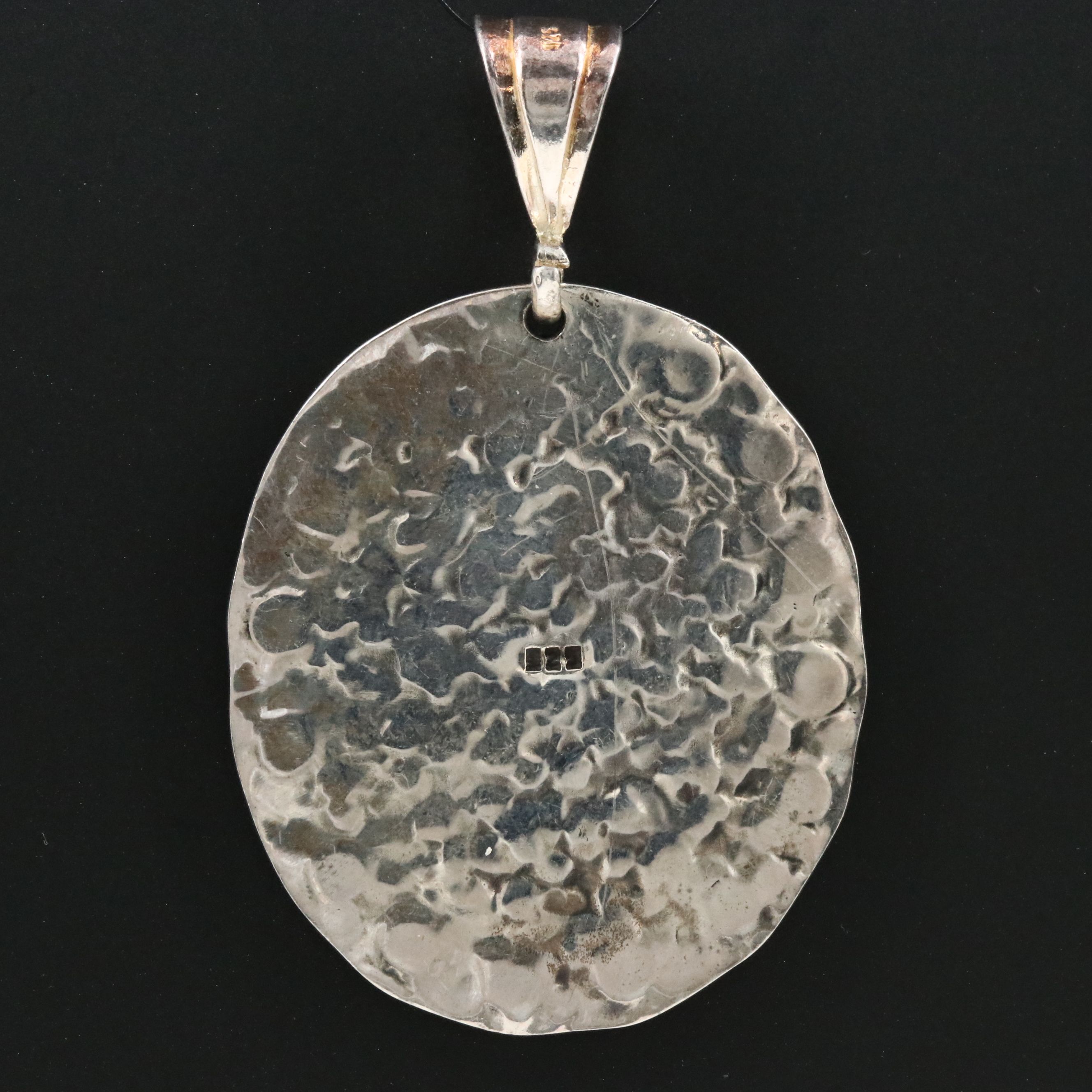 Sterling Our Lady of Guadaloupe Pendant