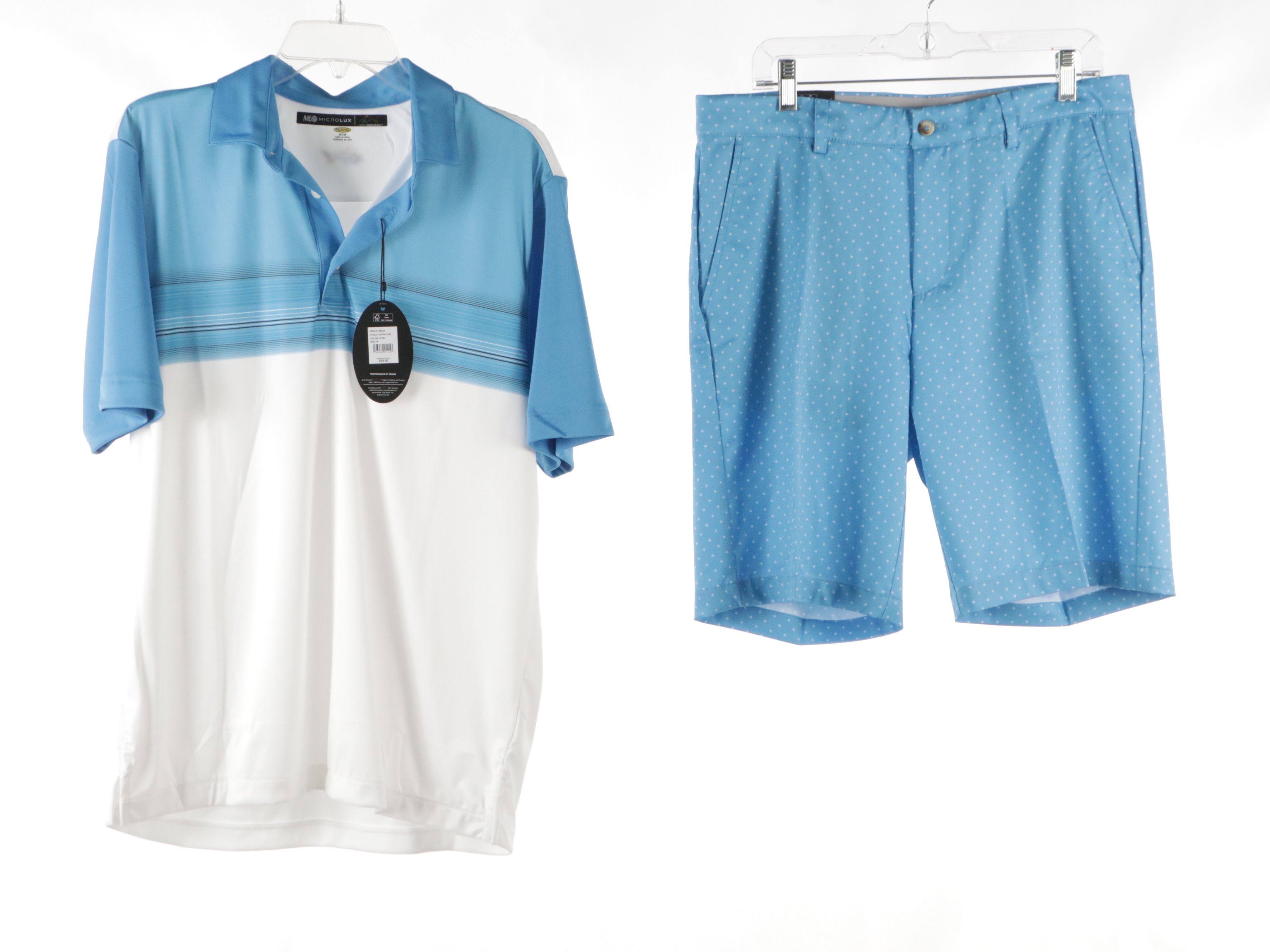 Men's Golf Polo Shirt, Shorts and Pants from Greg Norman, Graham Luxe & More