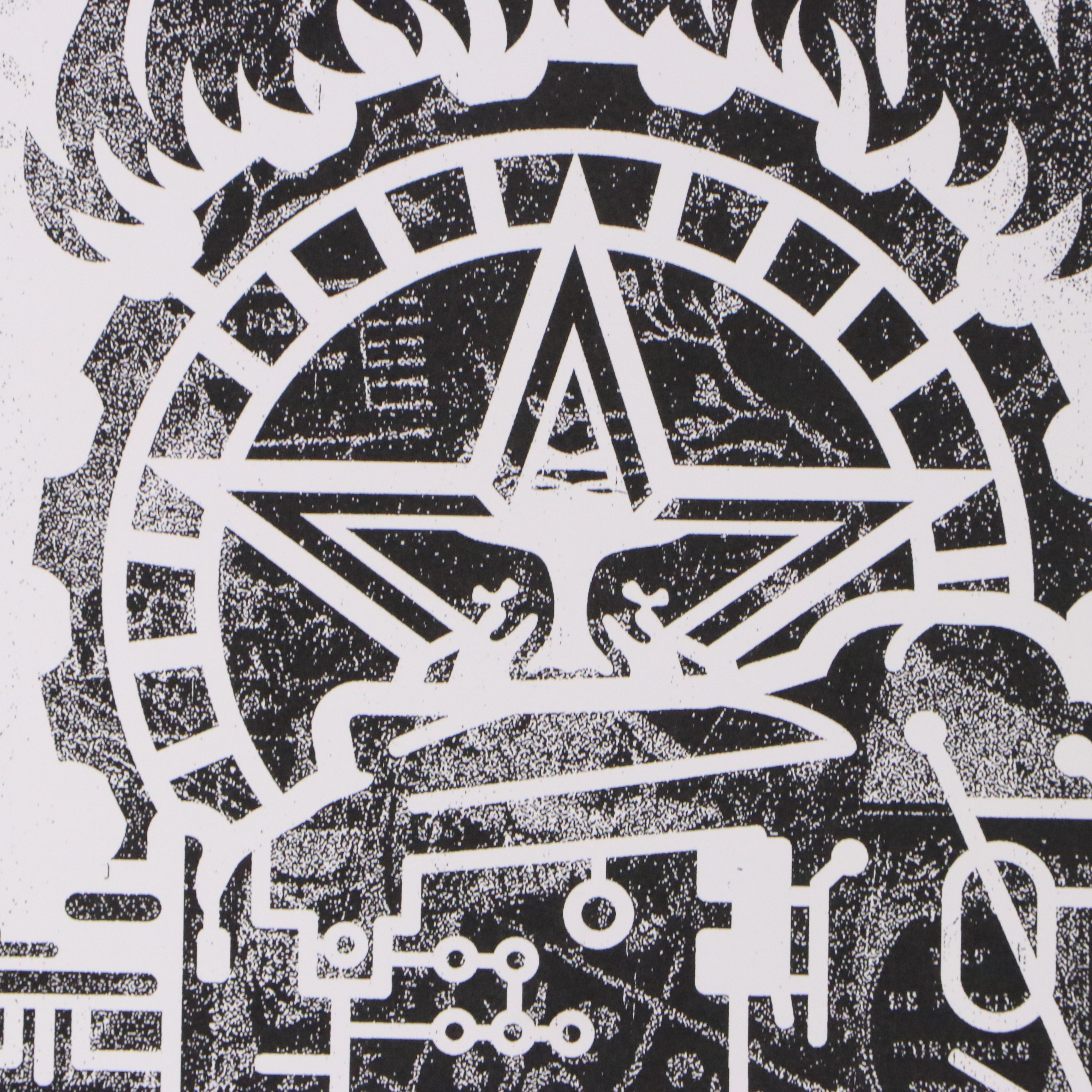 After Shepard Fairey Digital Print "Printing Press"