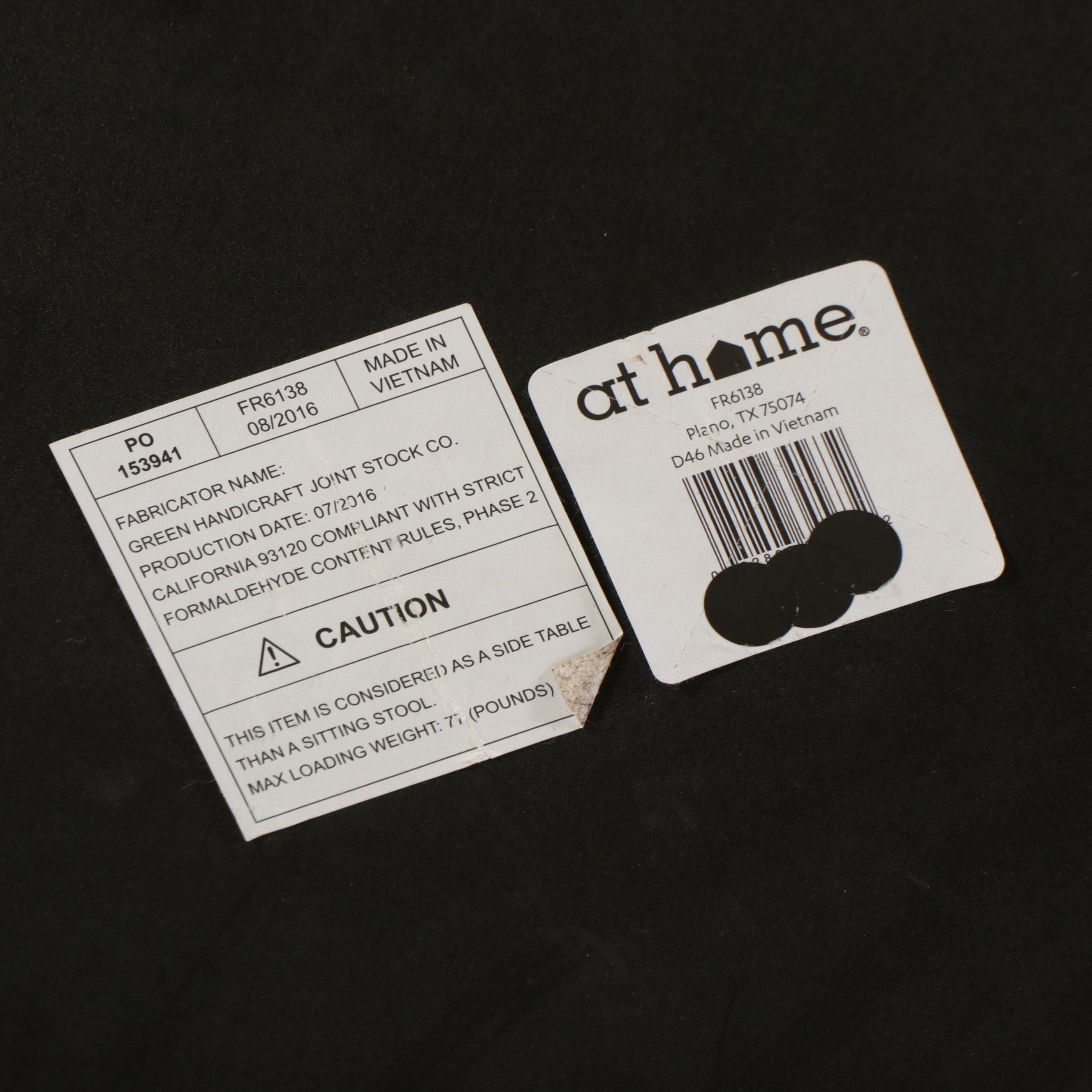 "Hourglass" Mother of Pearl Inlay Side Table, 21st Century