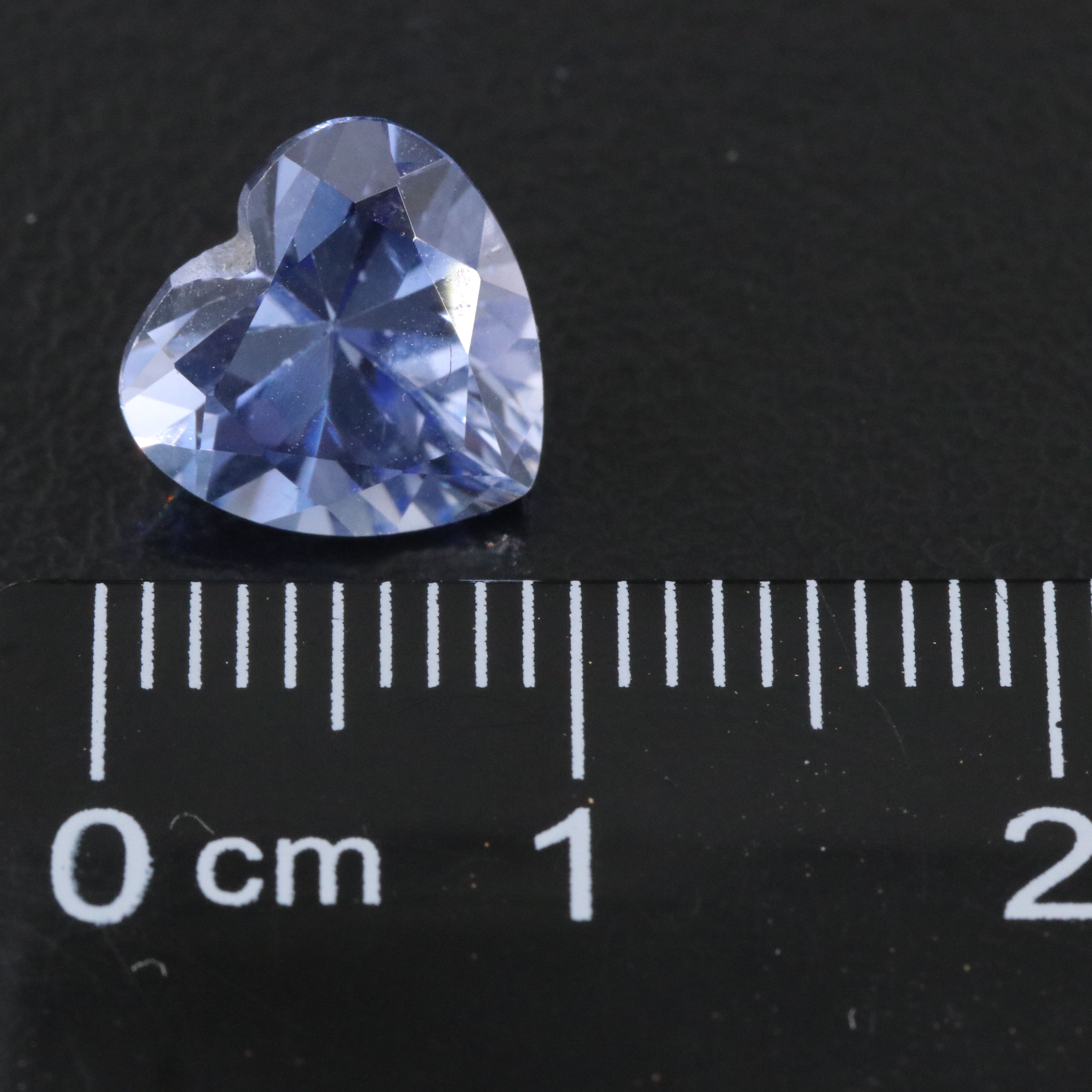 Loose 6.89 CTW Lab Grown Sapphire Pair
