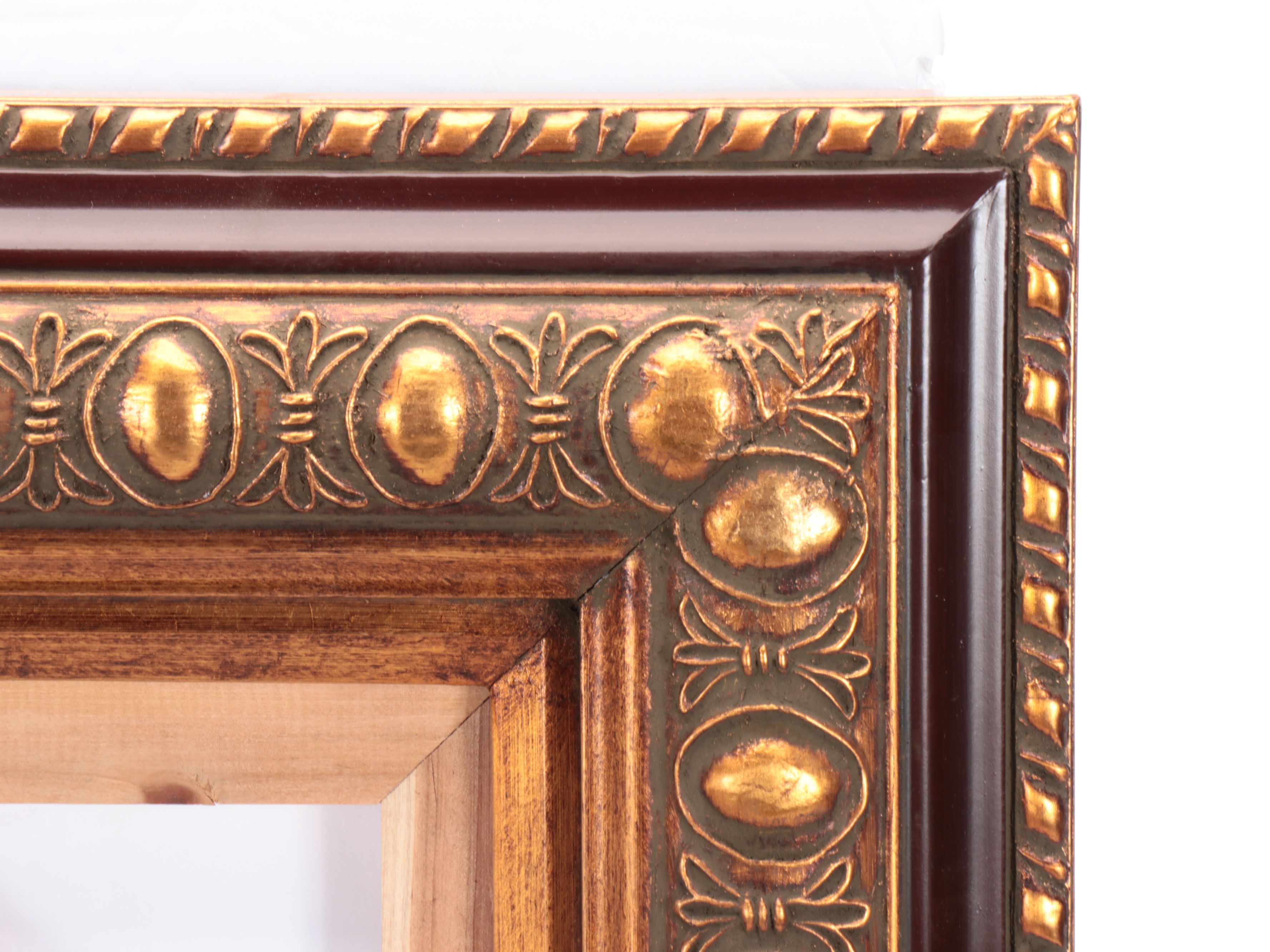 Decorated Gilt Wooden Picture Frames