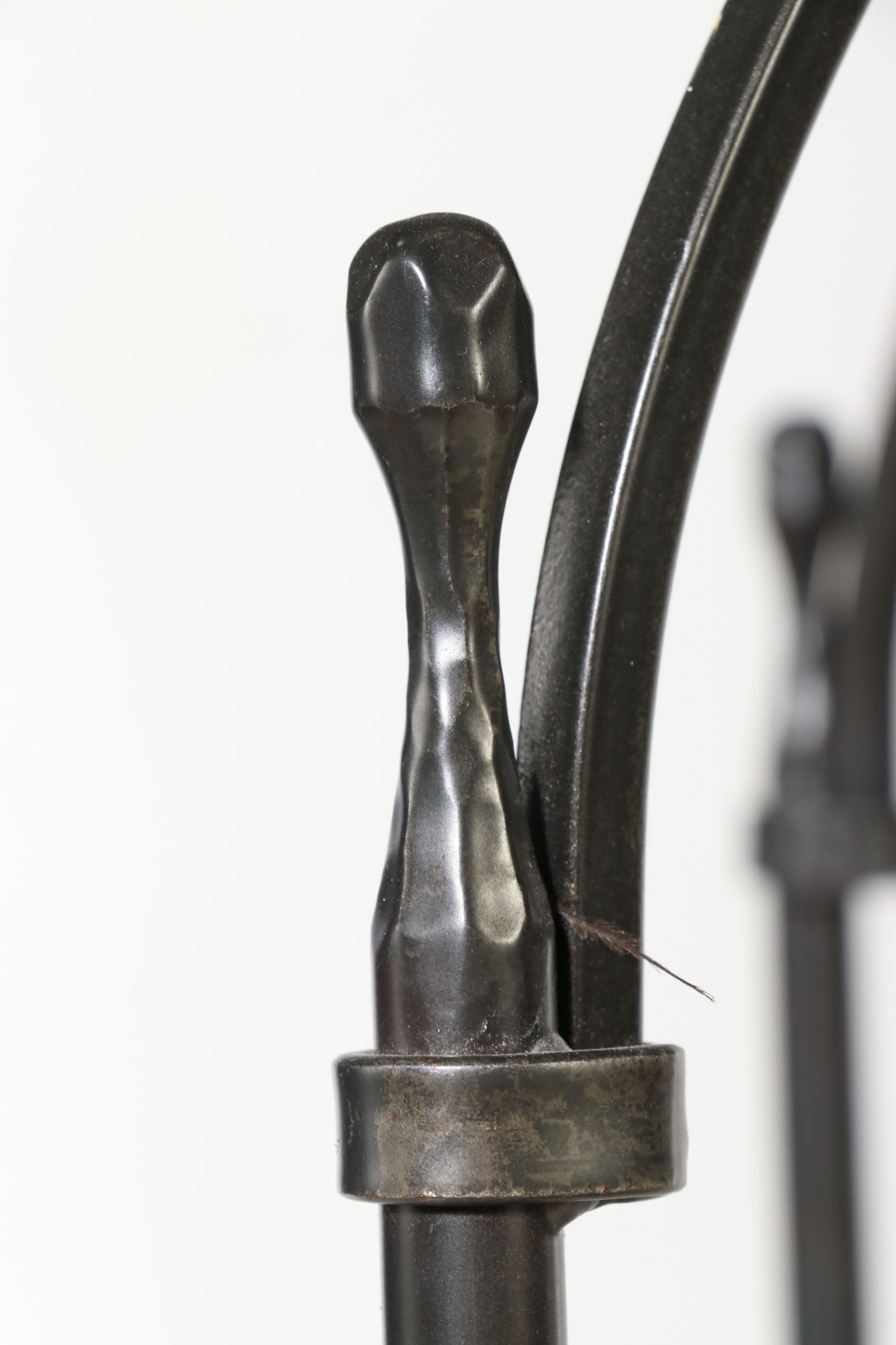 Contemporary Metal and Slate Four-Tier Étagère