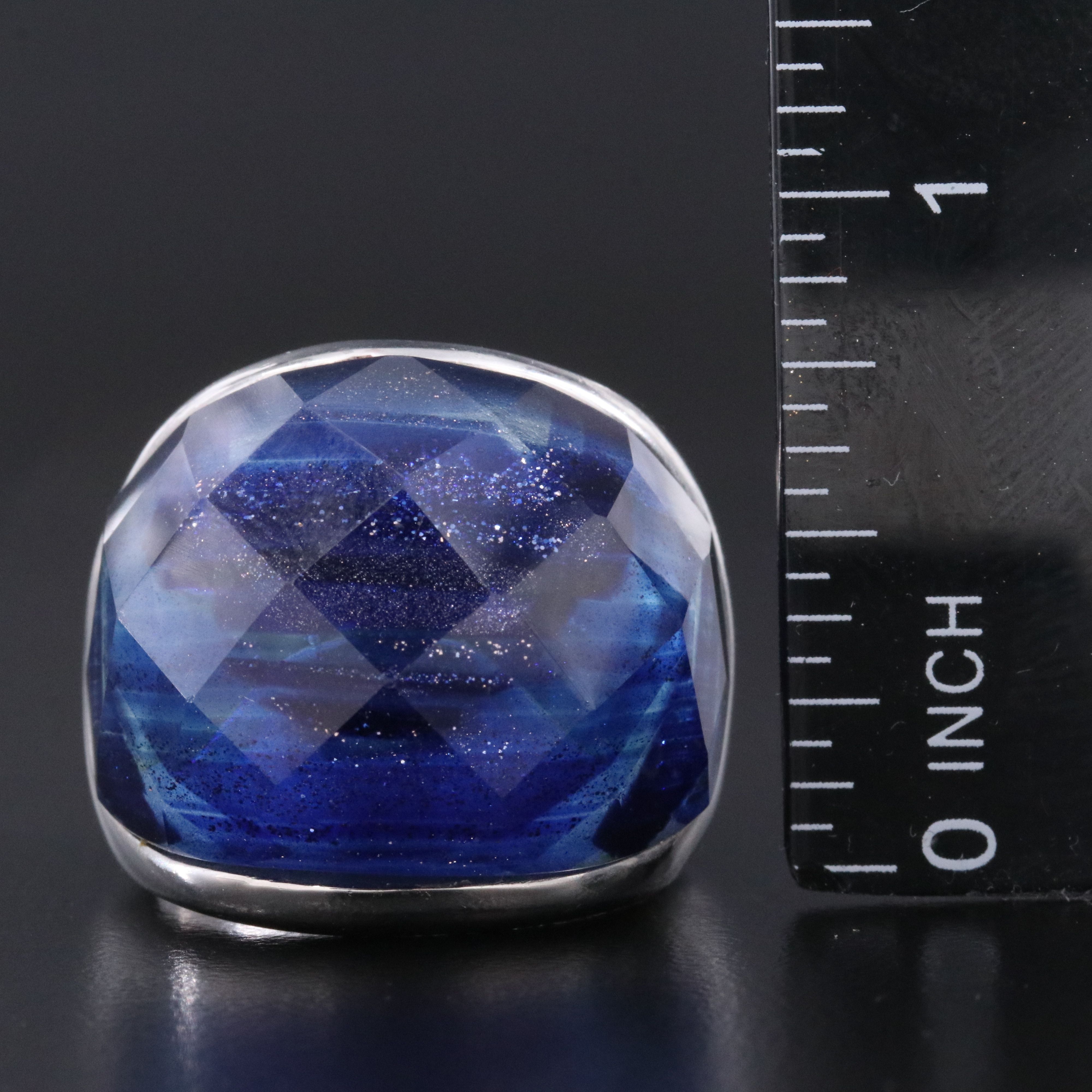 Glass Statement Ring