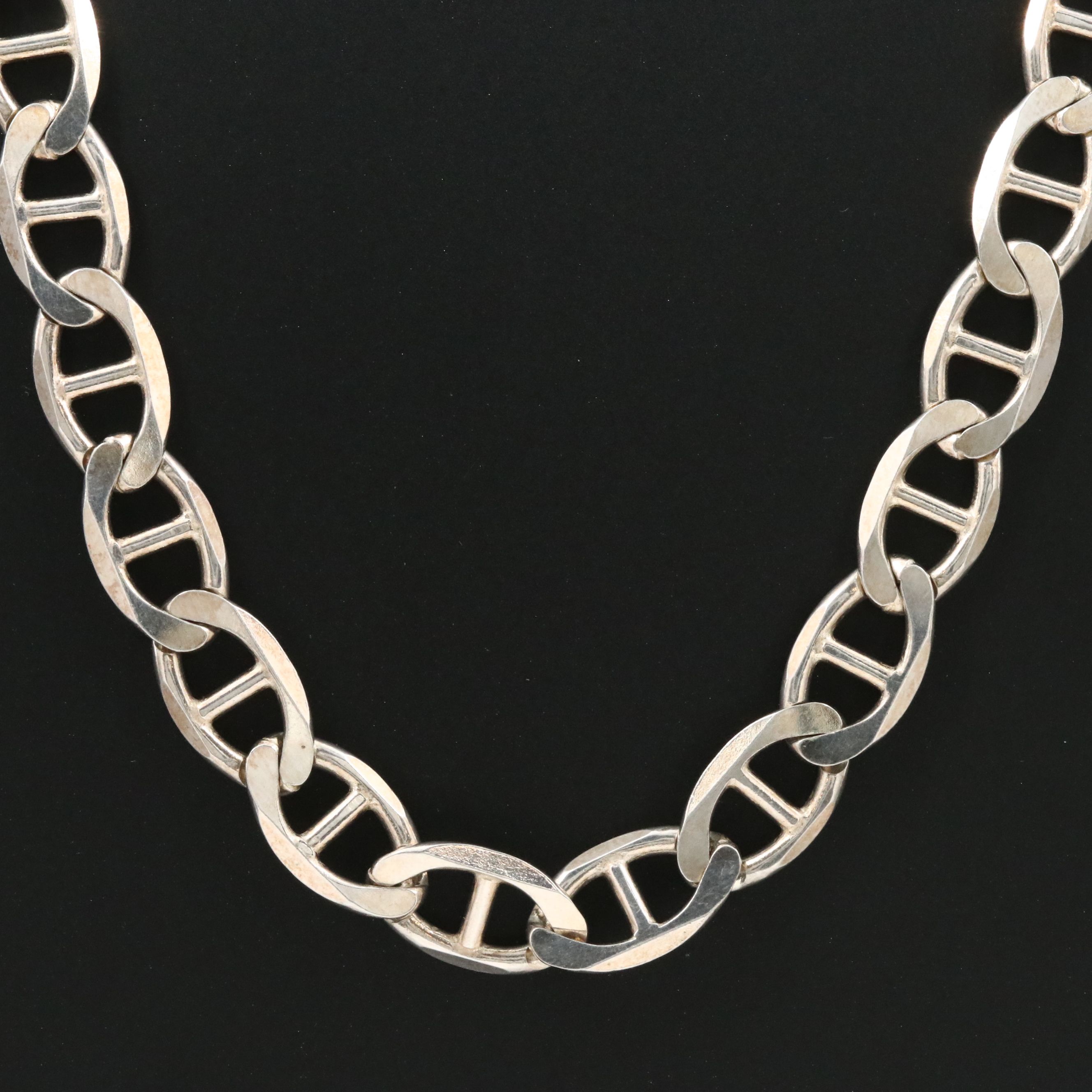 Sterling Mariner Chain Necklace