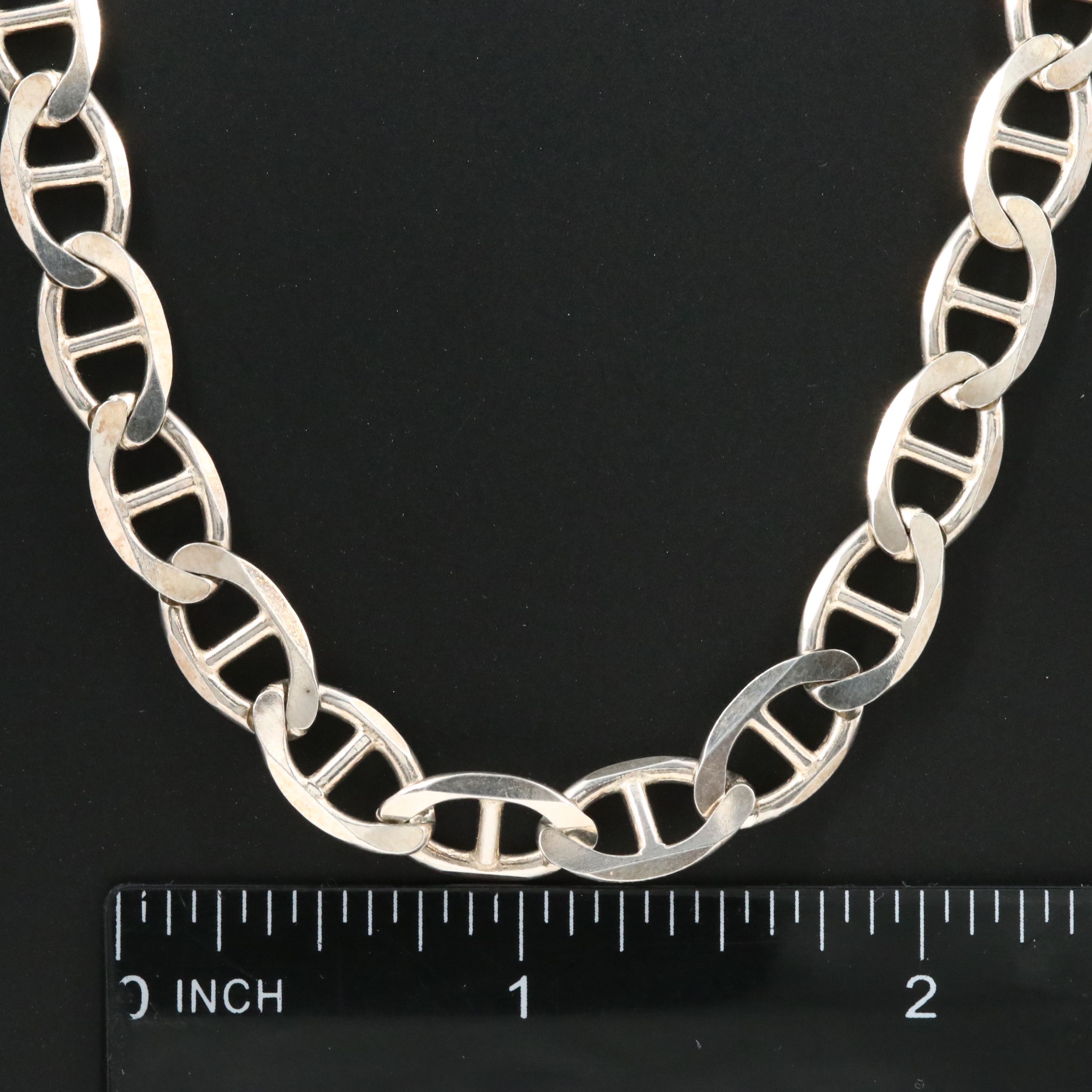 Sterling Mariner Chain Necklace