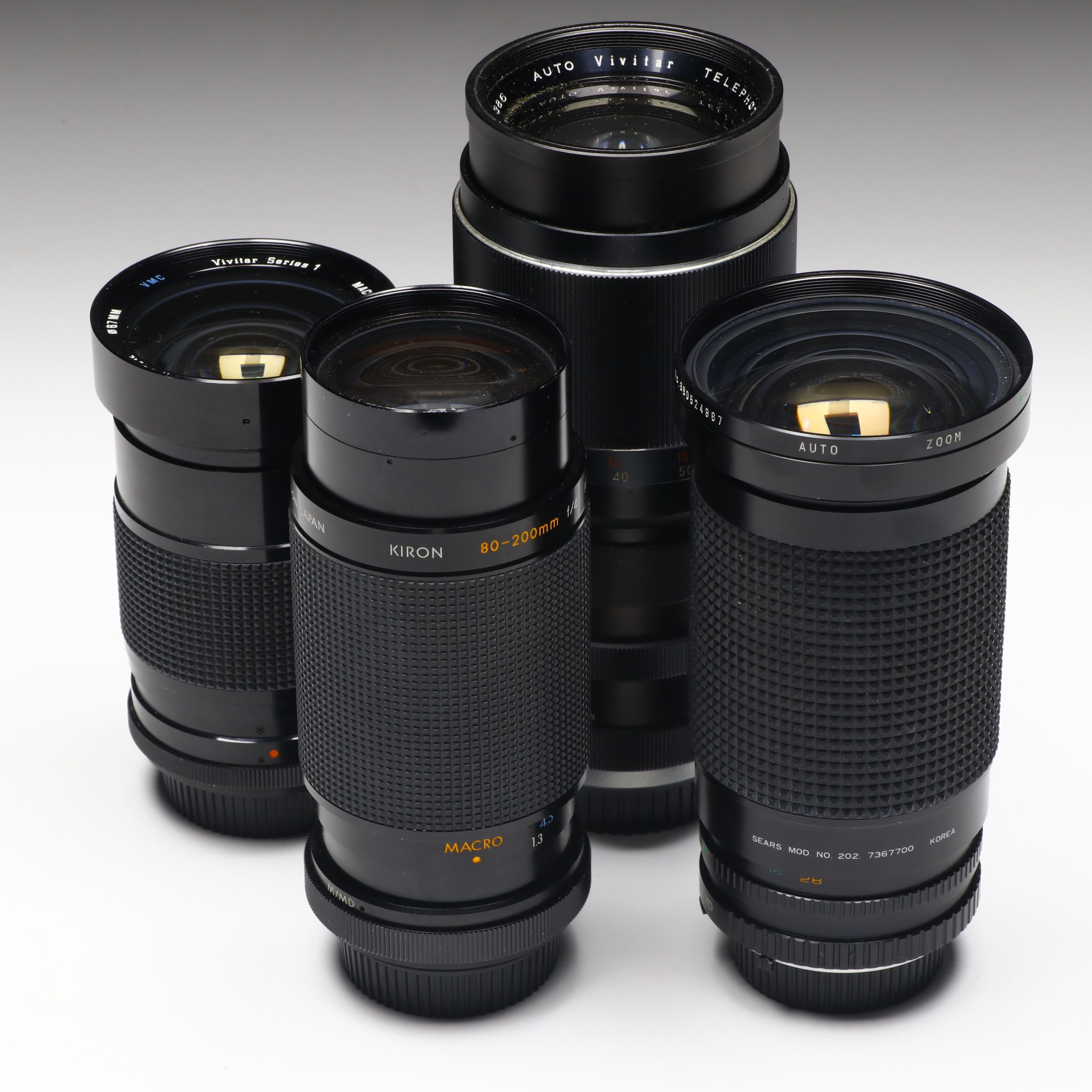 Vivitar Telephoto and Macro Zoom with More Camera Lenses