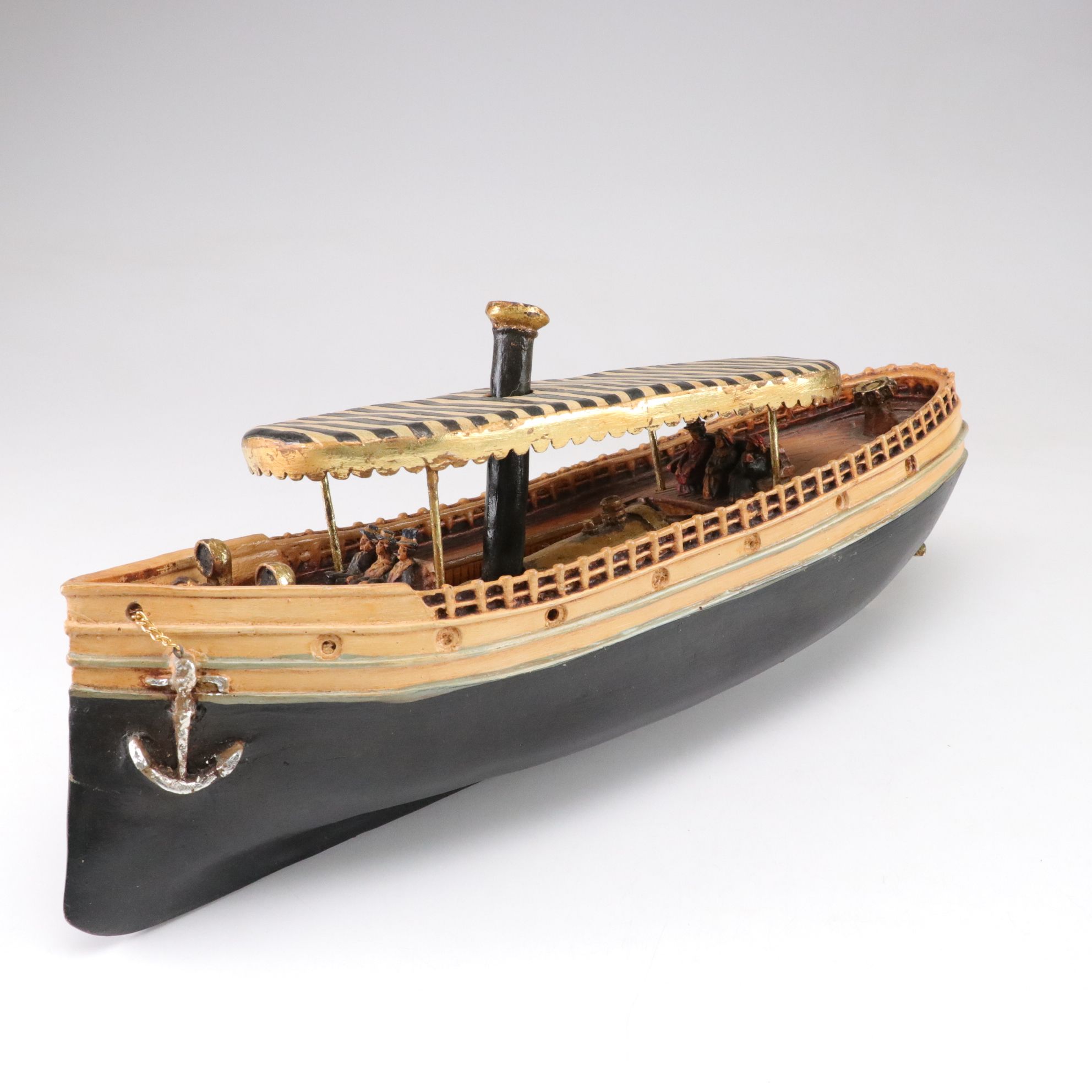 Barrel Back and Steamboat Boat Model Collection