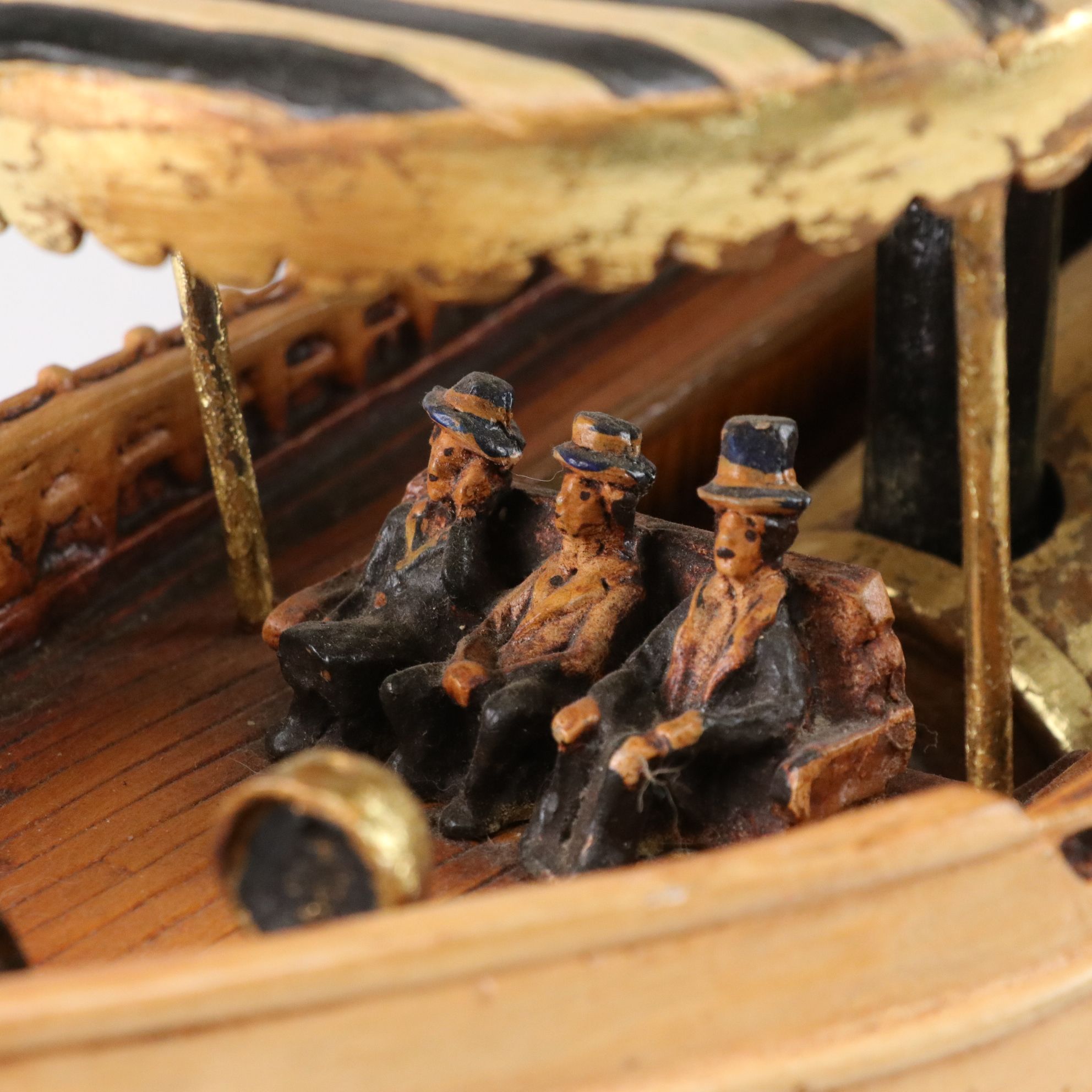 Barrel Back and Steamboat Boat Model Collection