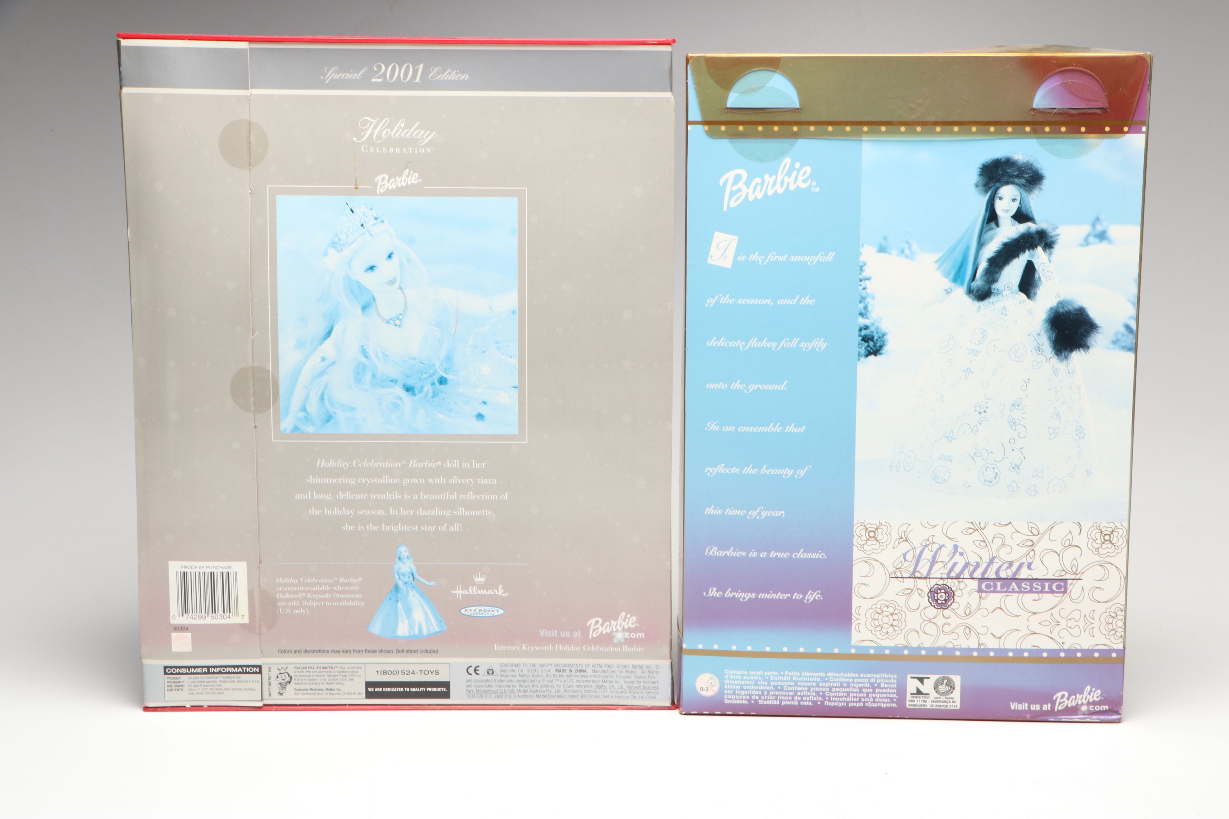Special Edition "Winter Classic" Barbie with More Holiday Collection Dolls