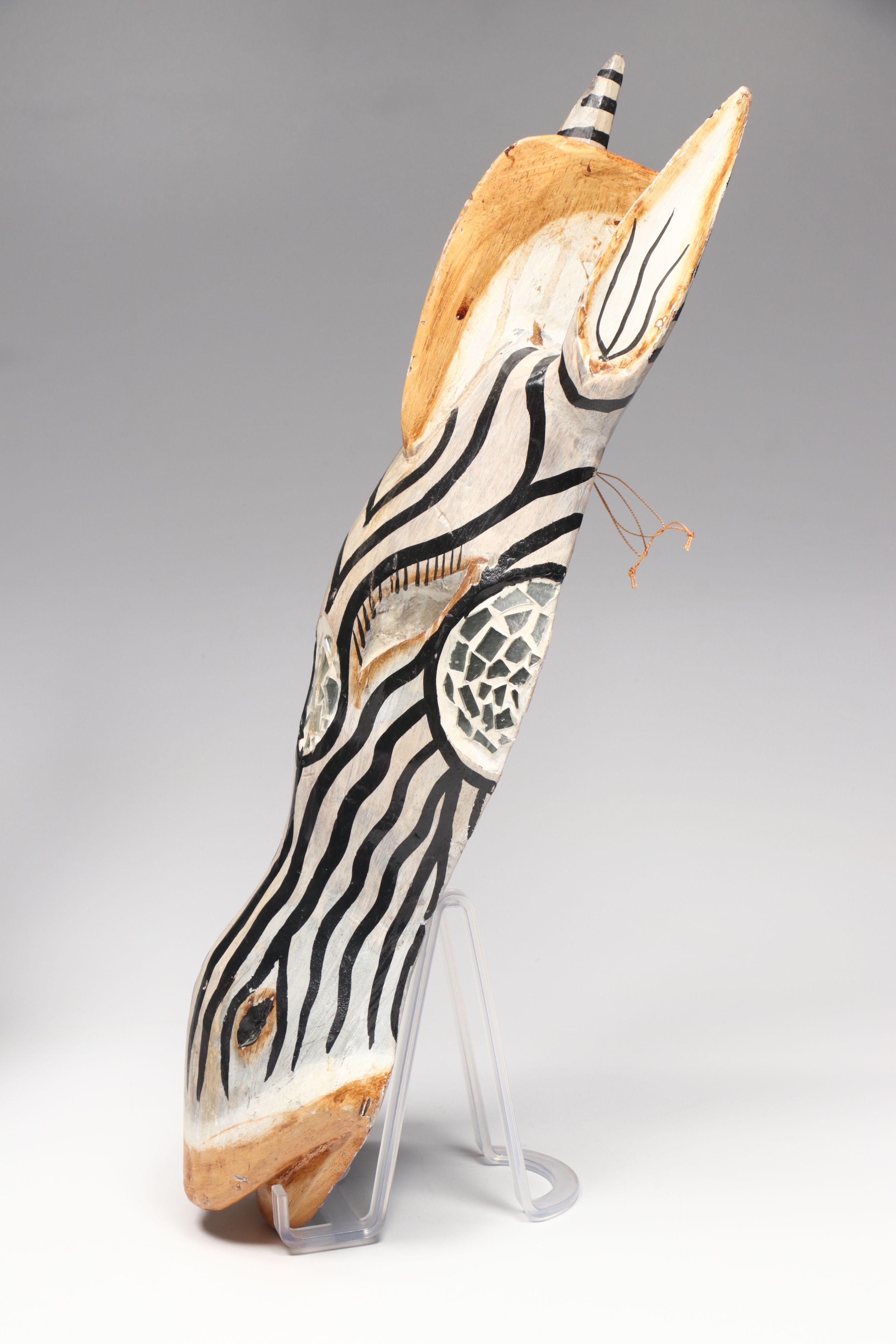 Embellished Zebra Mask Wall Hangings