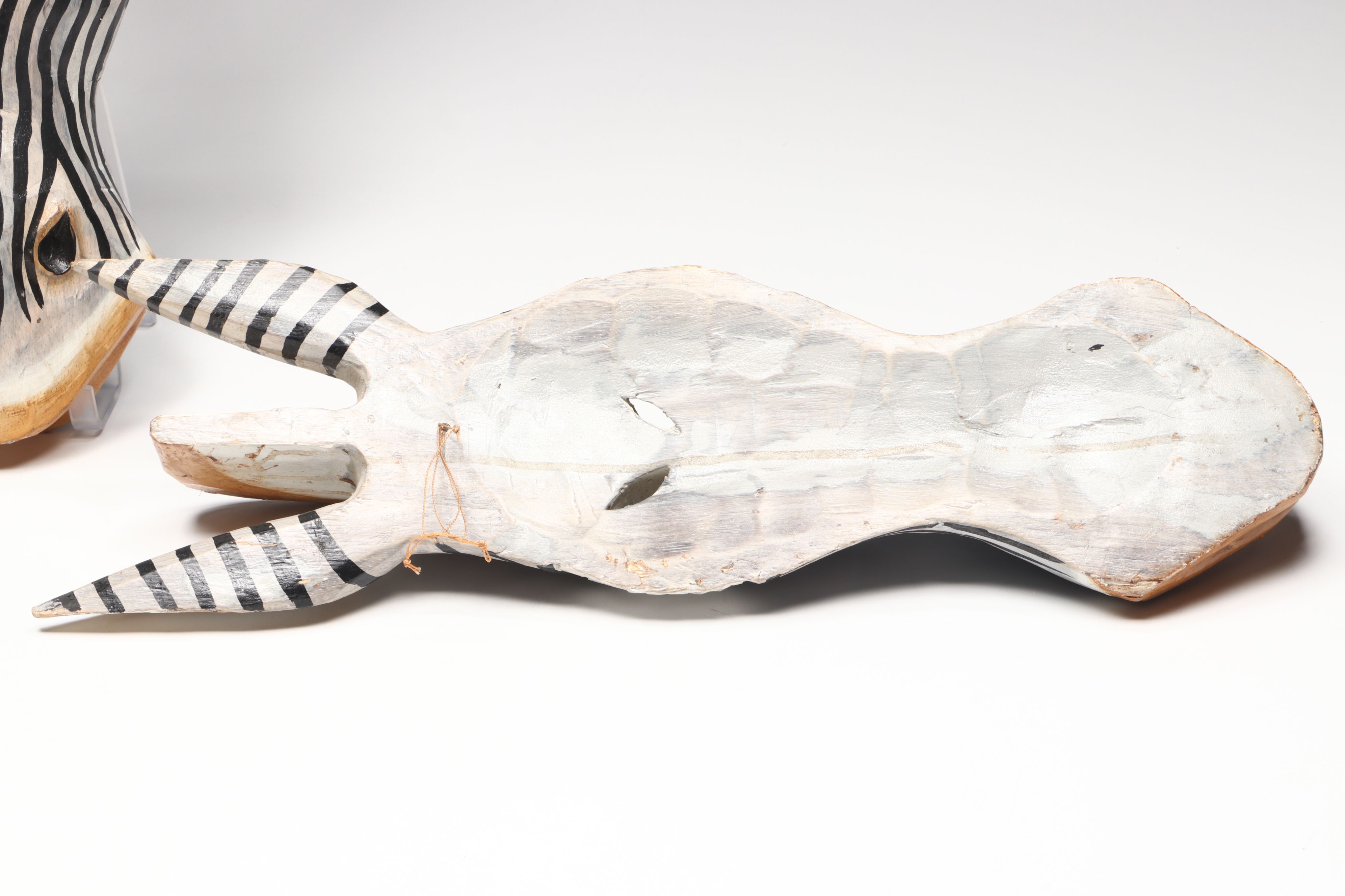 Embellished Zebra Mask Wall Hangings