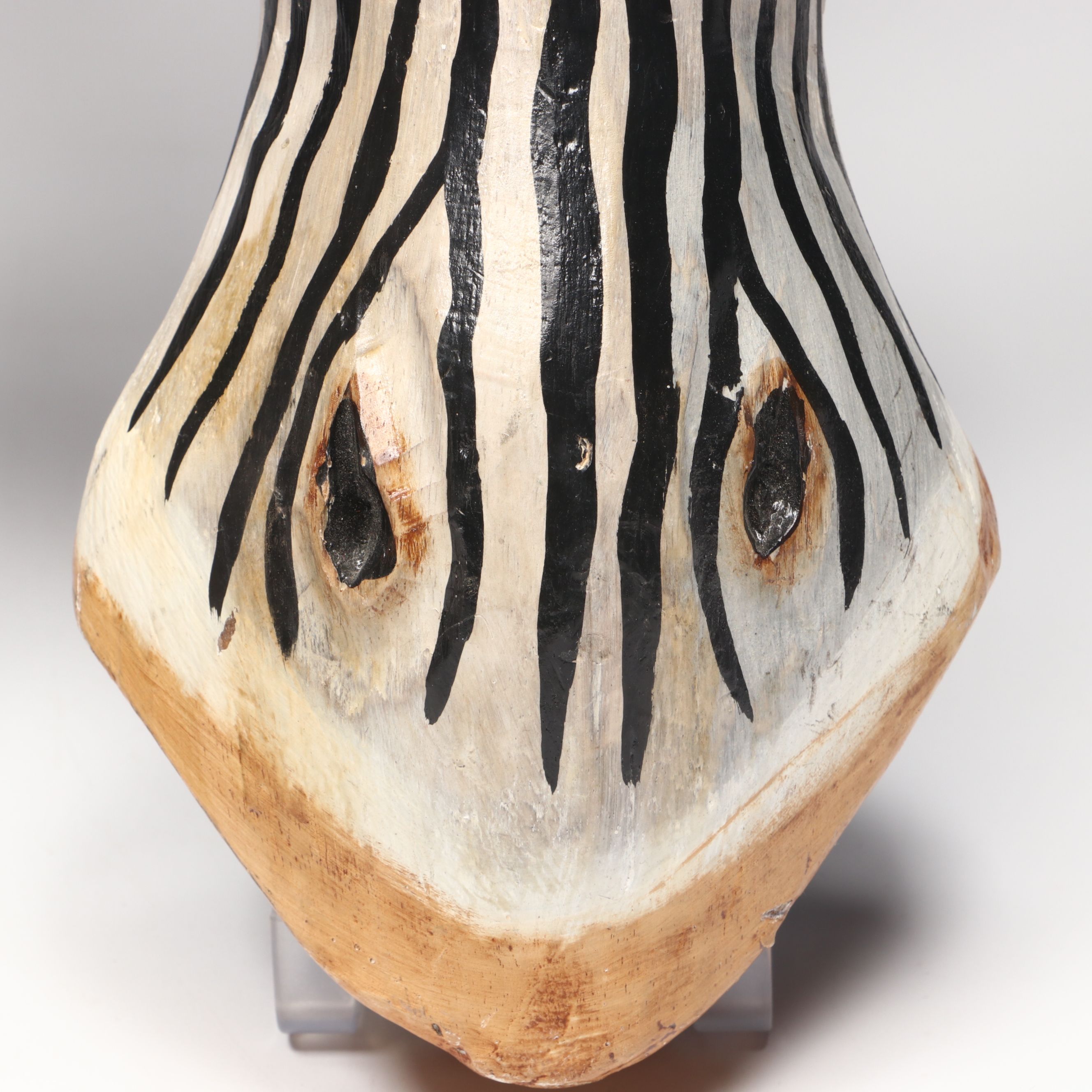 Embellished Zebra Mask Wall Hangings