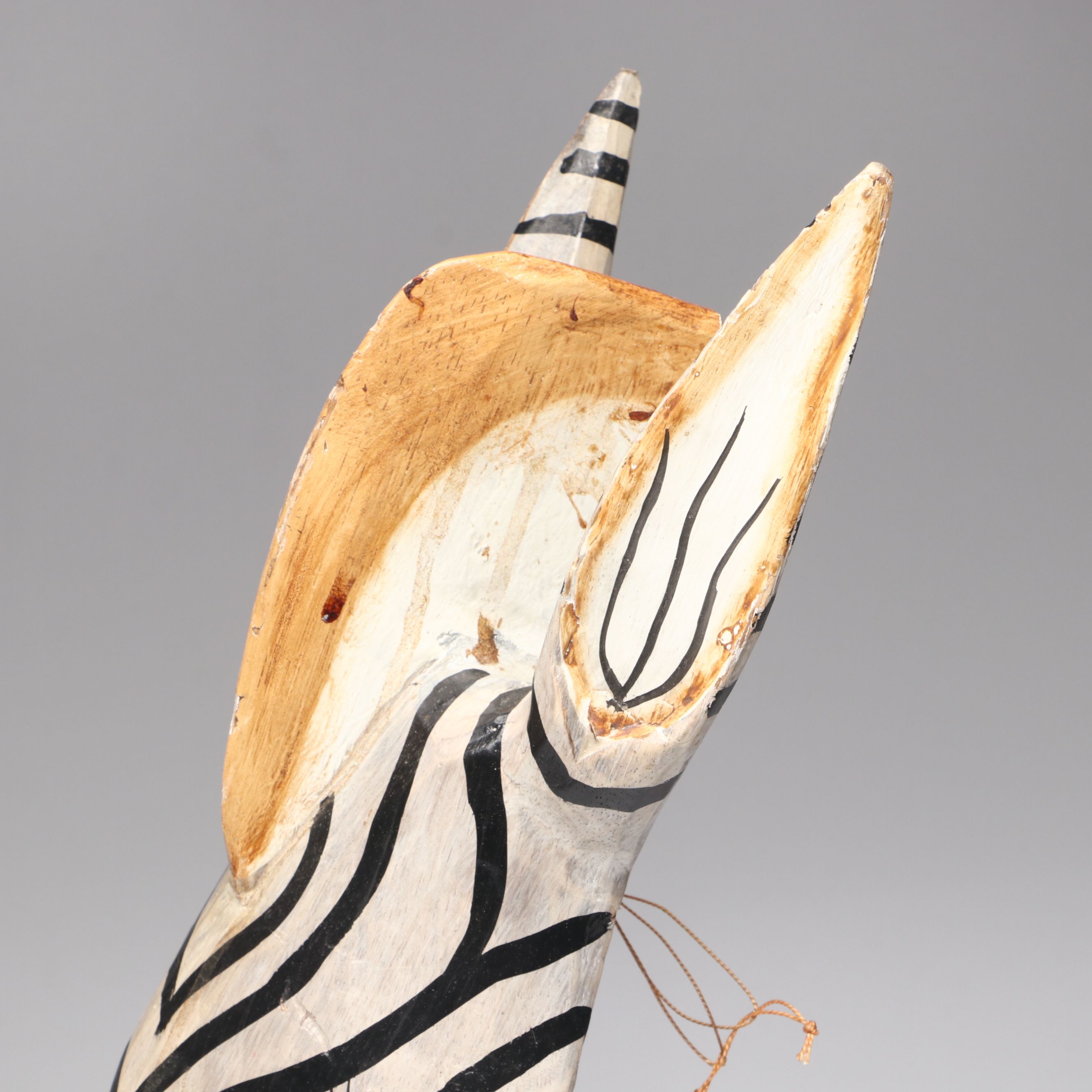 Embellished Zebra Mask Wall Hangings