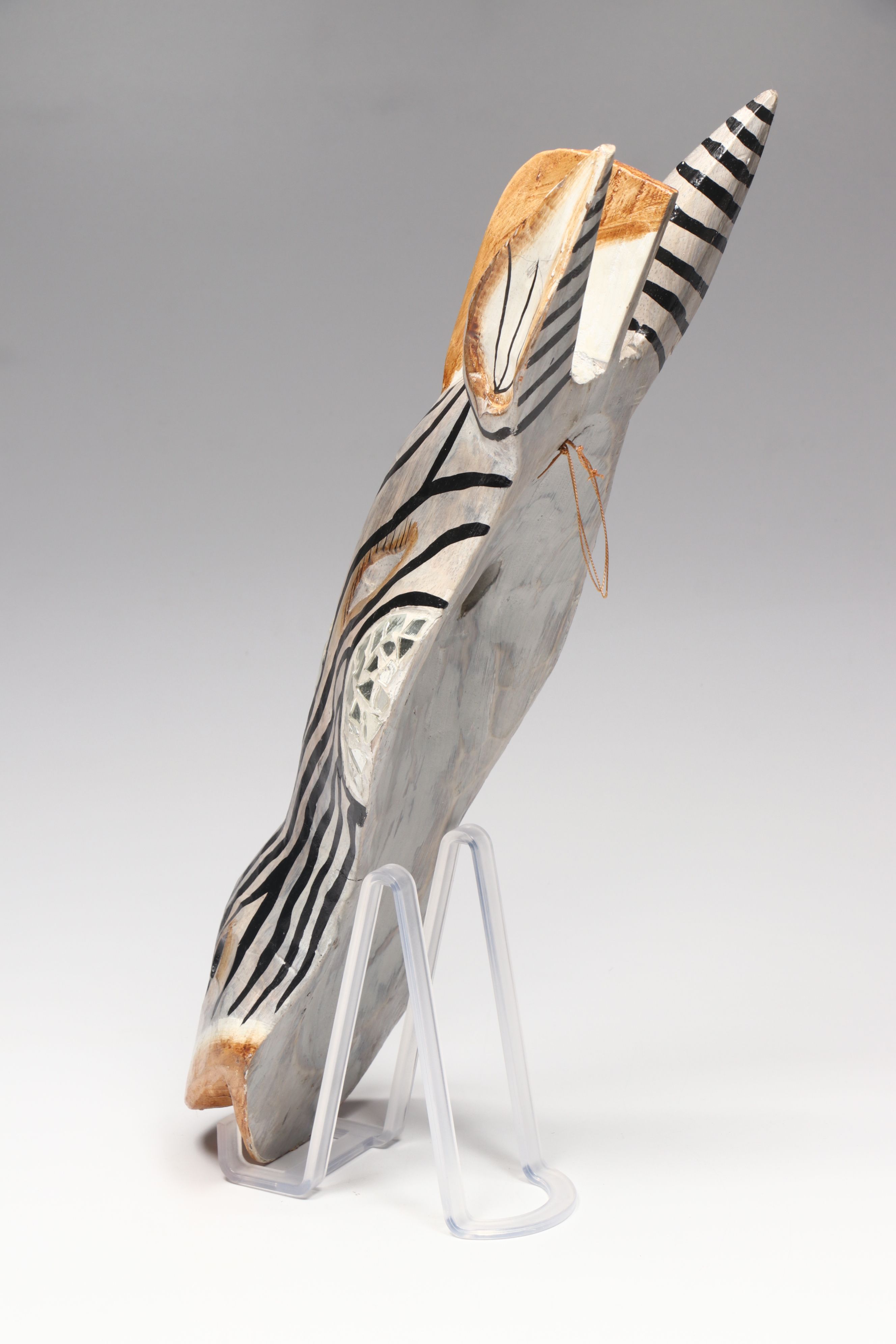 Embellished Zebra Mask Wall Hangings