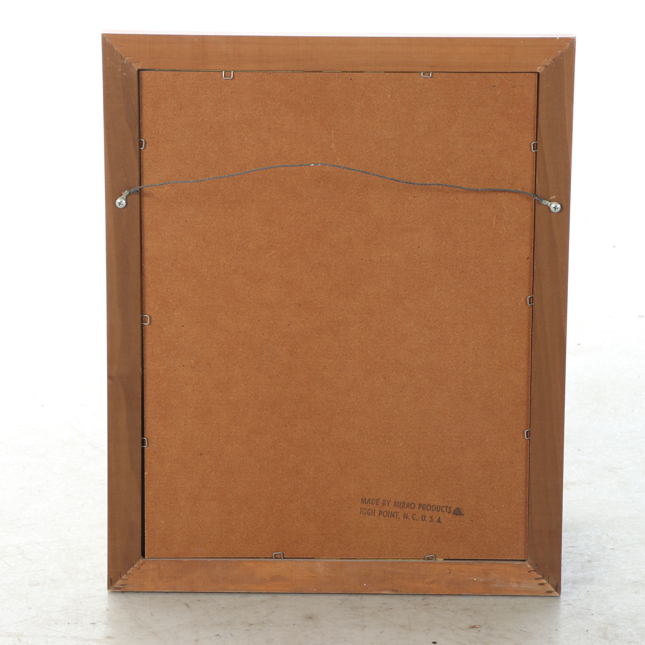 Hudepohl Gold "On Draught" Mirrored Advertising Sign