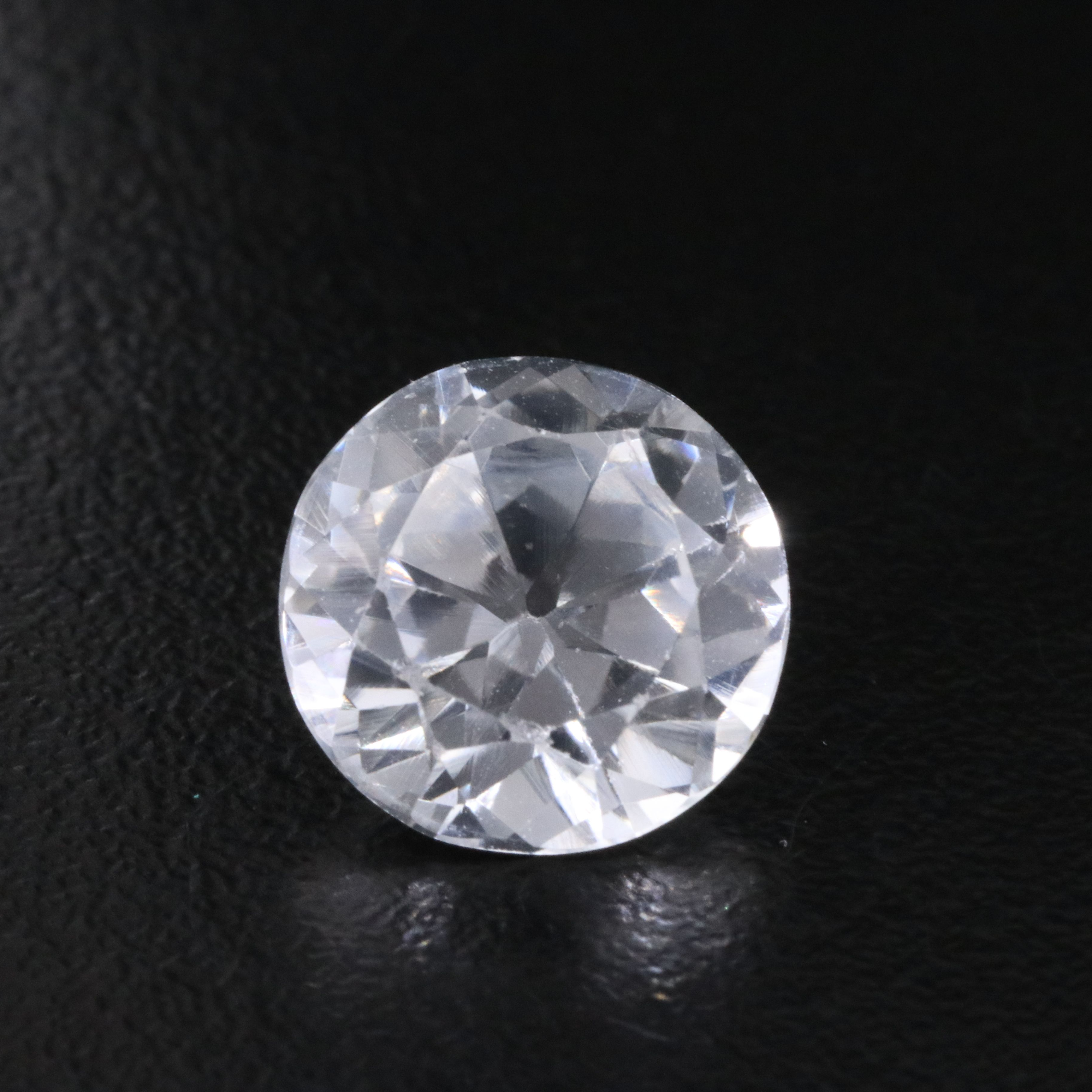 Loose 7.55 CT White Sapphire