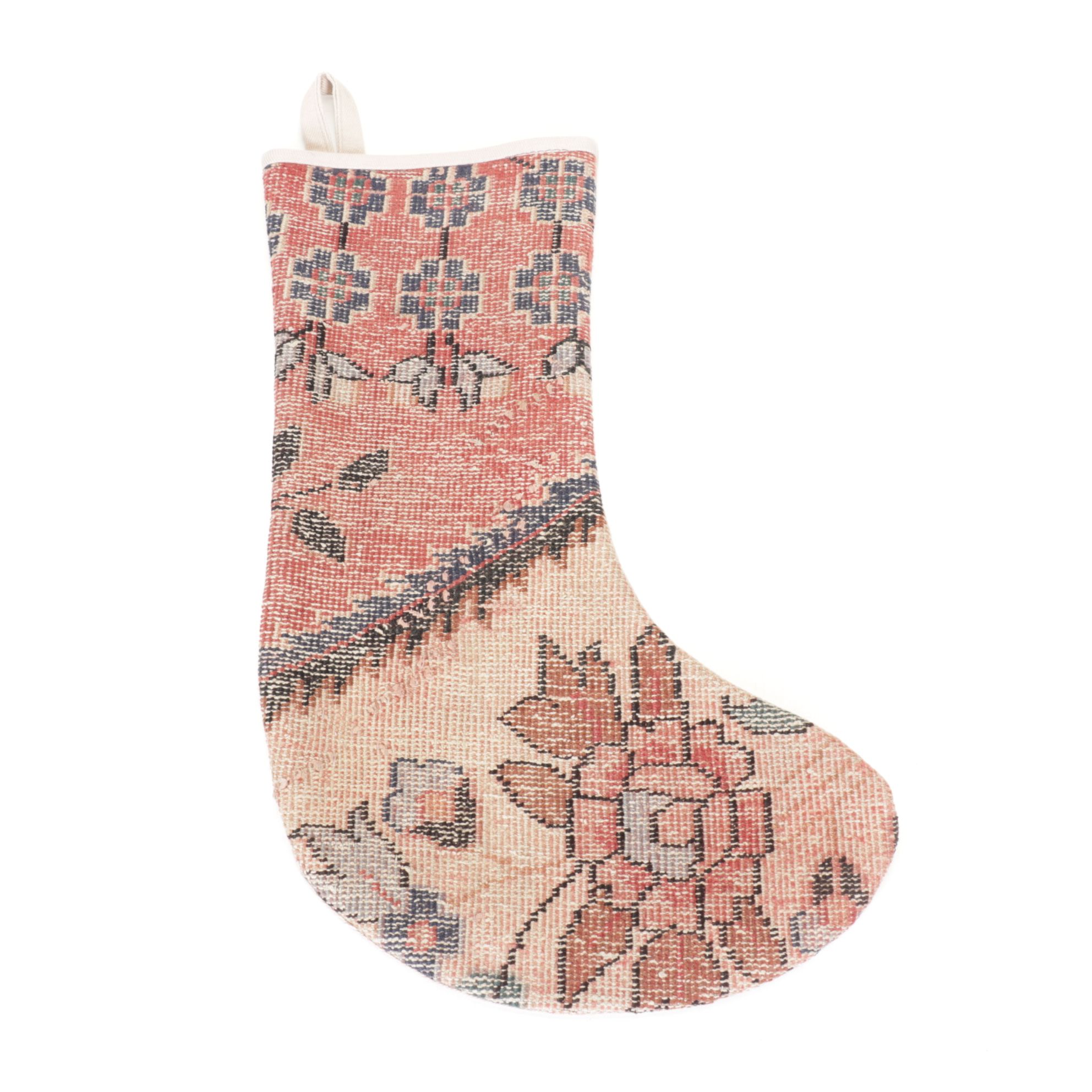 Handcrafted Turkish Rug Christmas Stockings