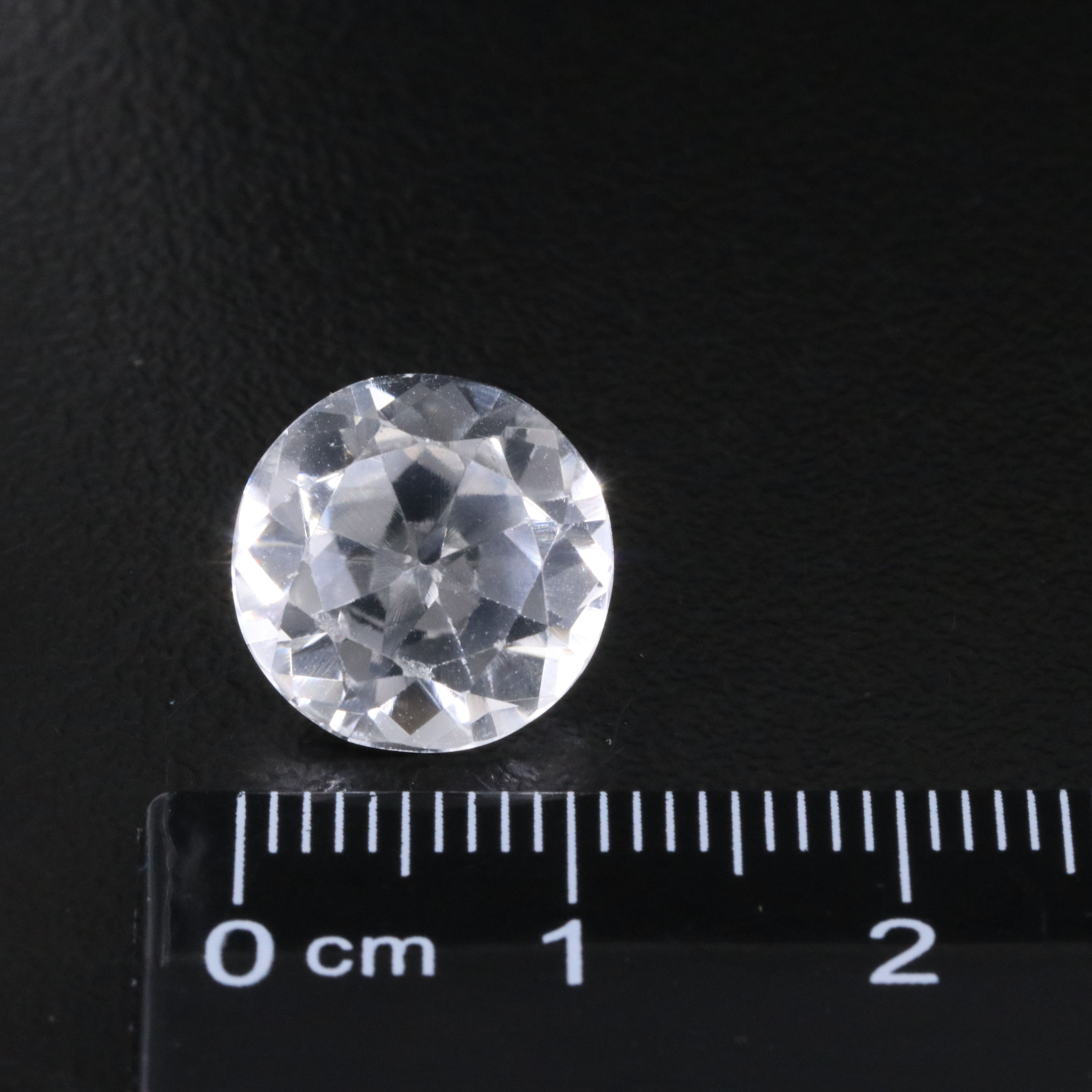 Loose 7.55 CT White Sapphire