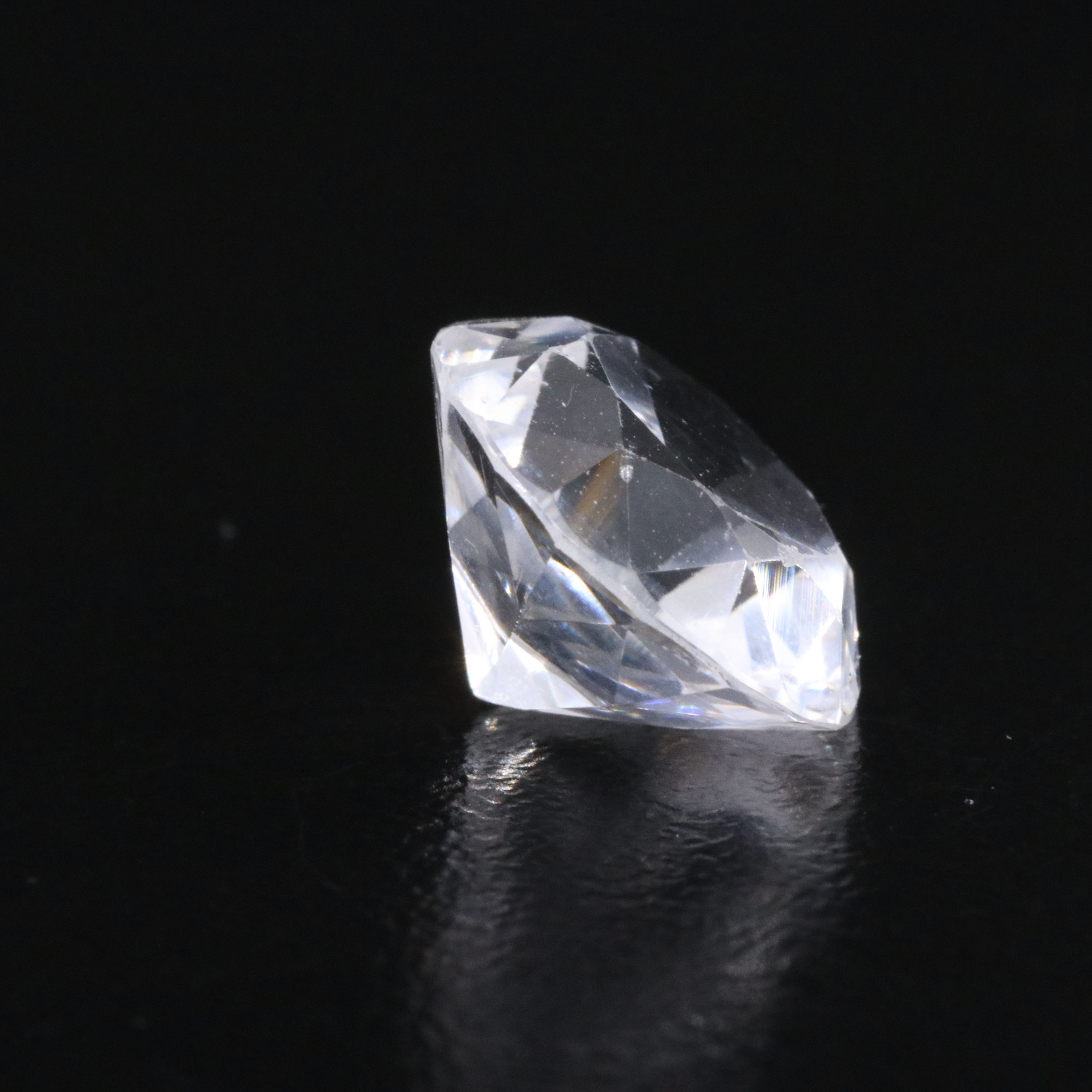 Loose 7.55 CT White Sapphire