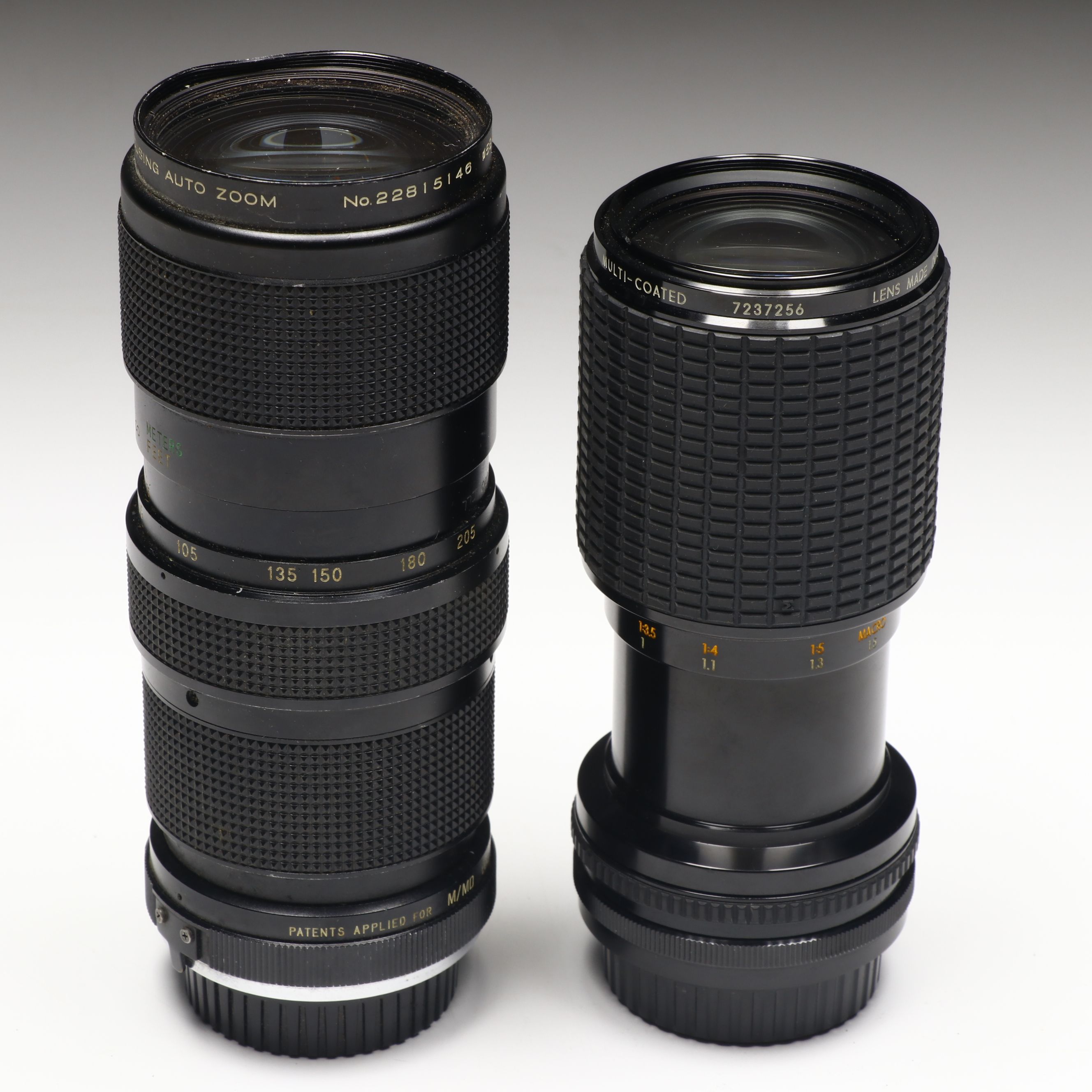 Minolta Rokkor-QF Tele with More Camera Lenses