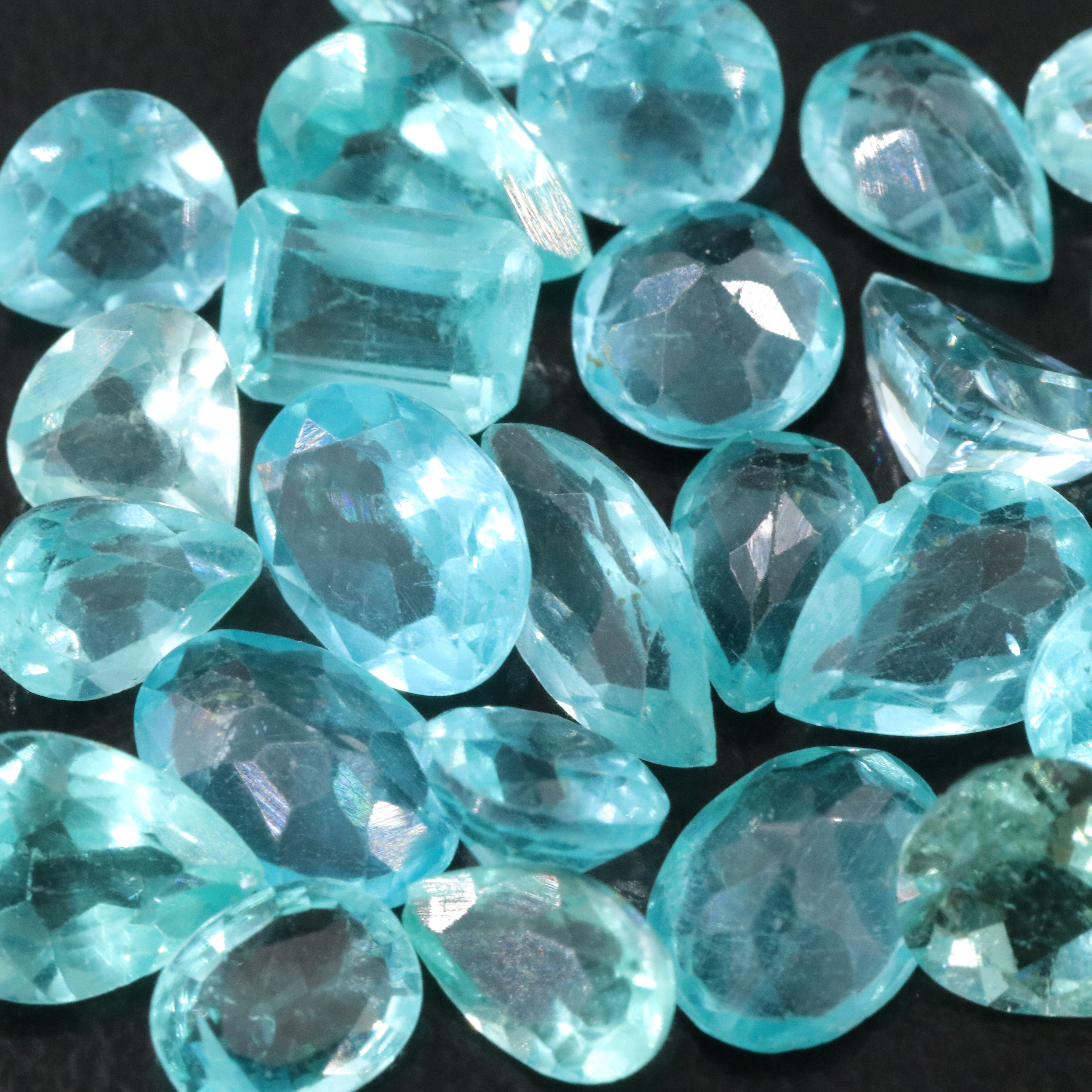 Loose 13.90 CTW Apatite Lot
