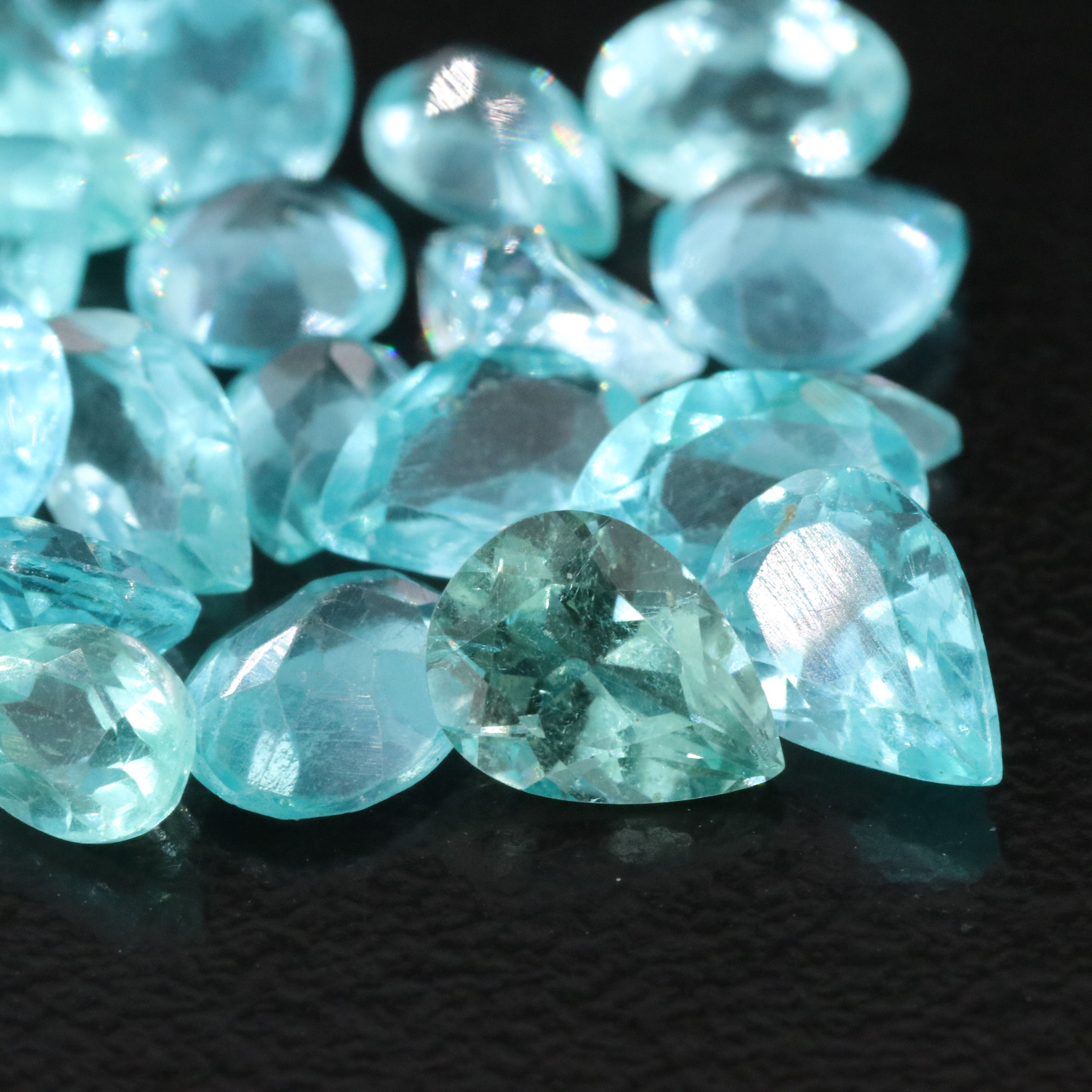 Loose 13.90 CTW Apatite Lot