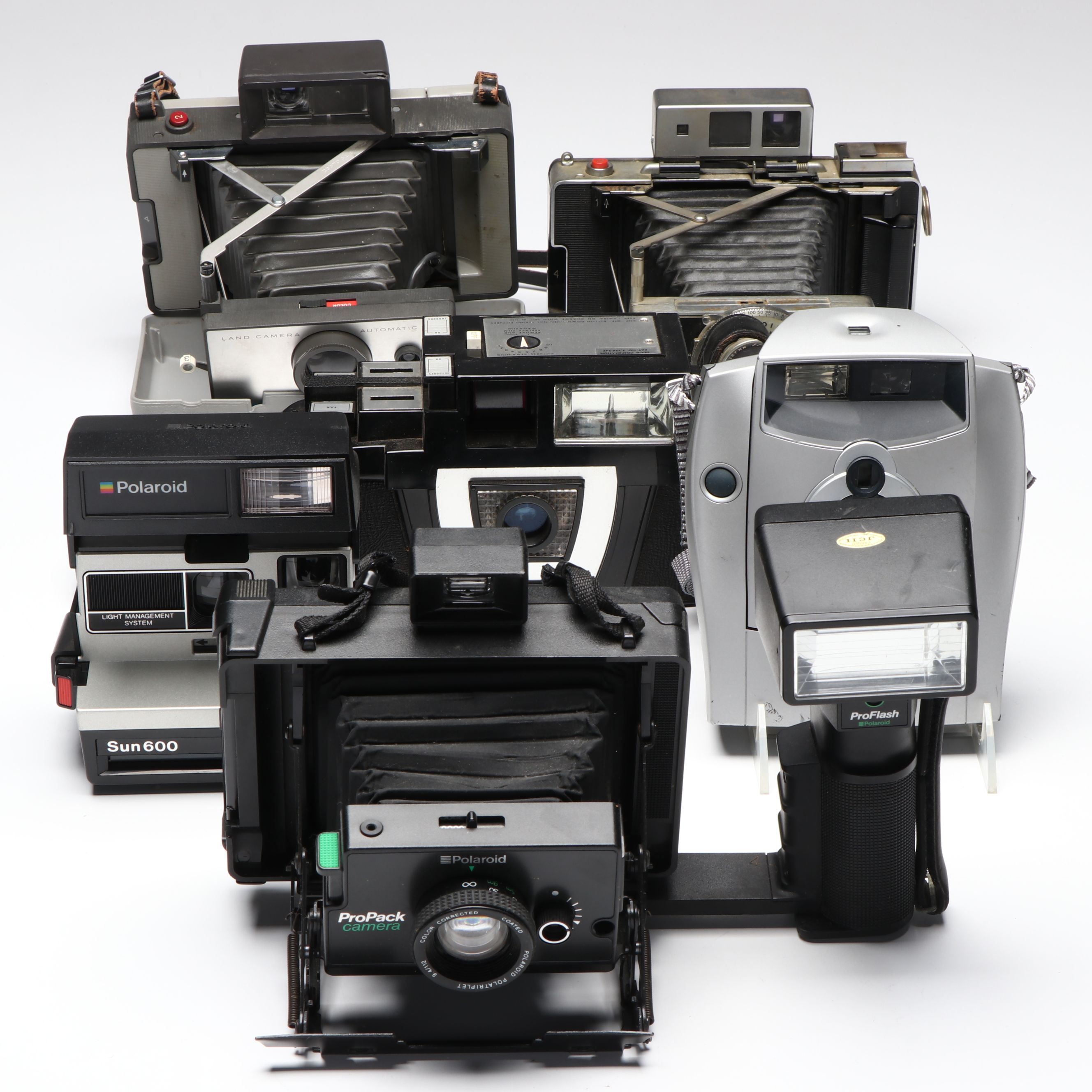 Polaroid Land Cameras, Sun 600, ProPack and More Instant Cameras