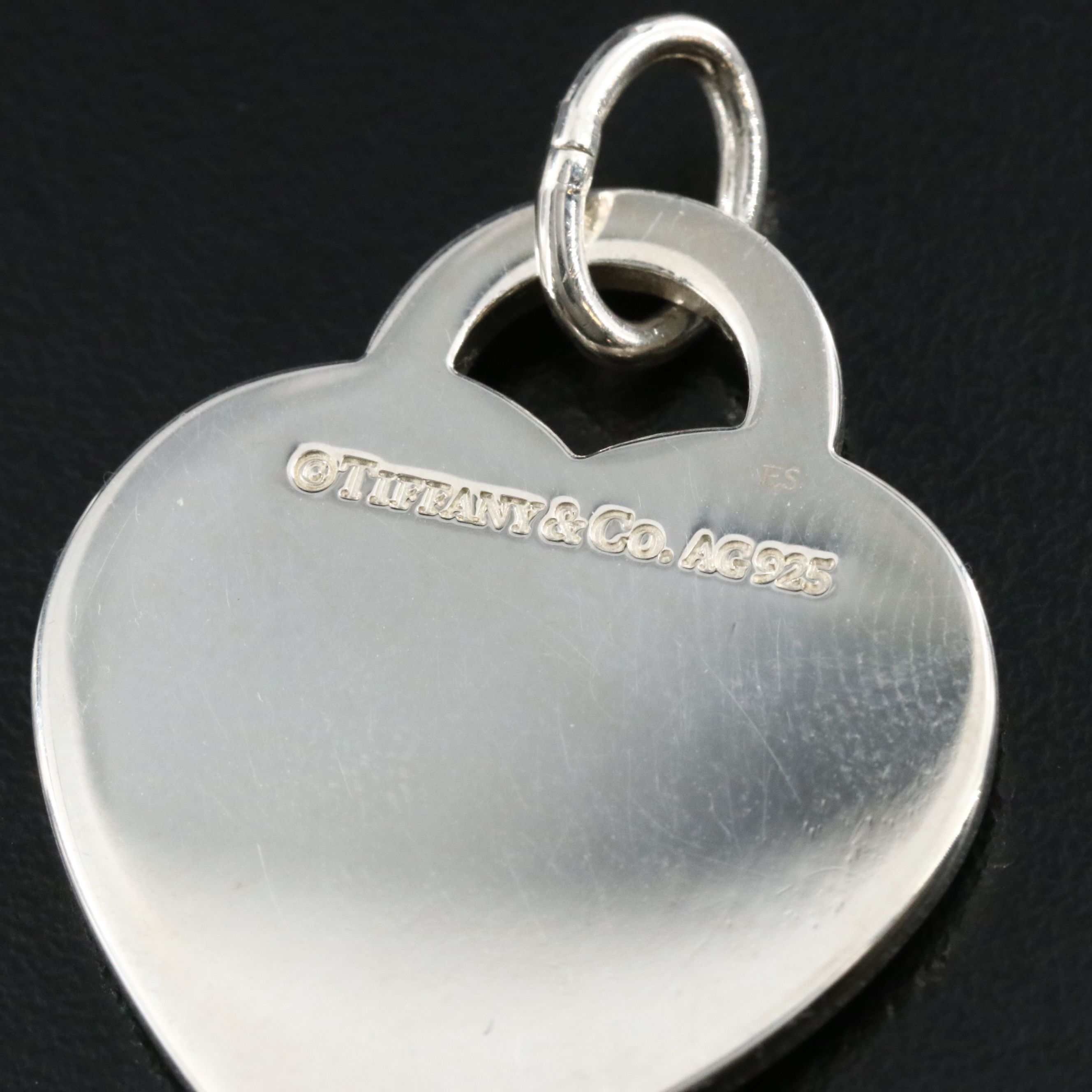 Tiffany & Co. Return to Tiffany Sterling Enamel Paint Splash Heart Pendant