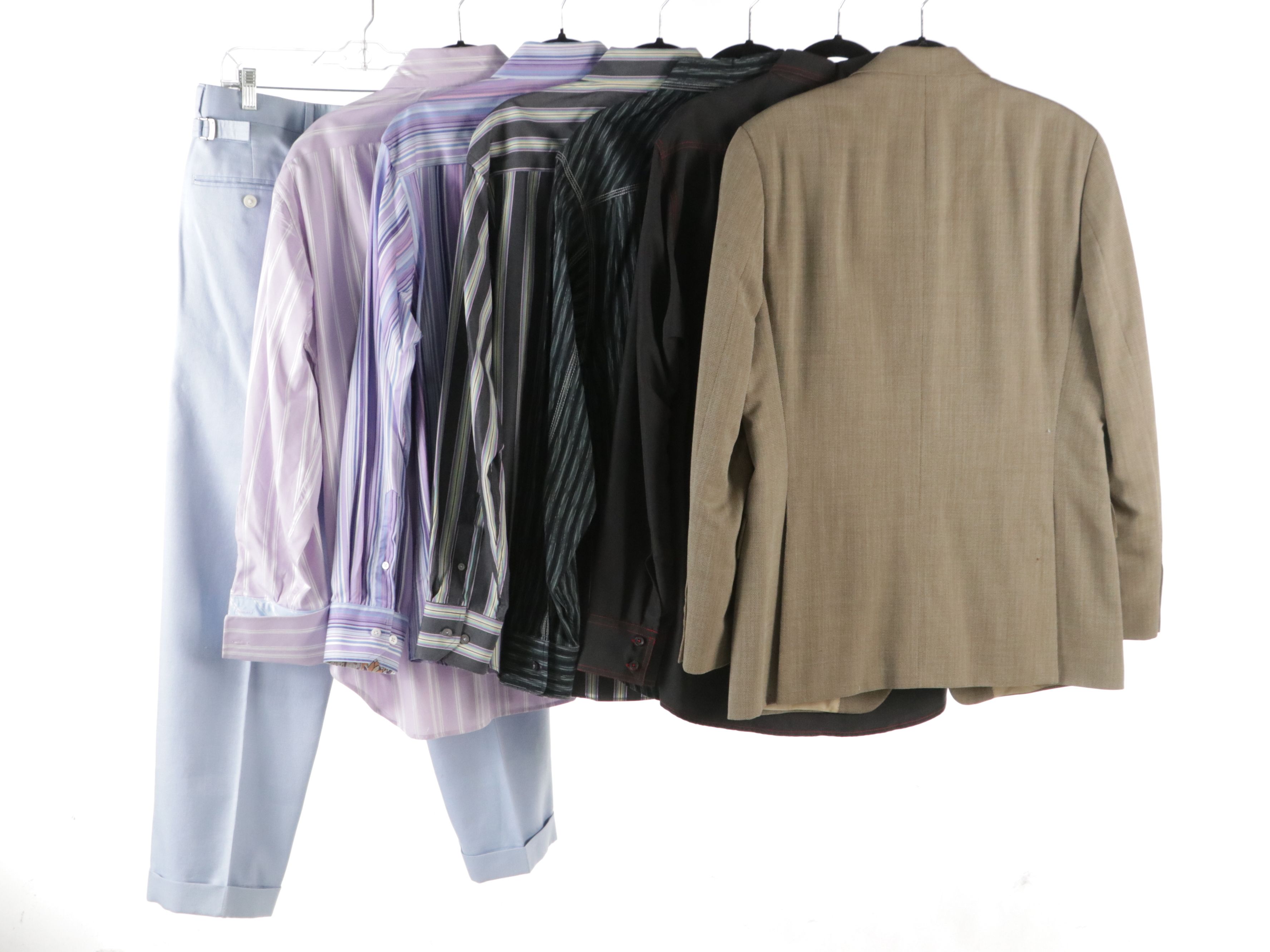 Men's BOSS Hugo Boss Wool/Silk Blend Blazer, Brooks Brothers Trousers & More