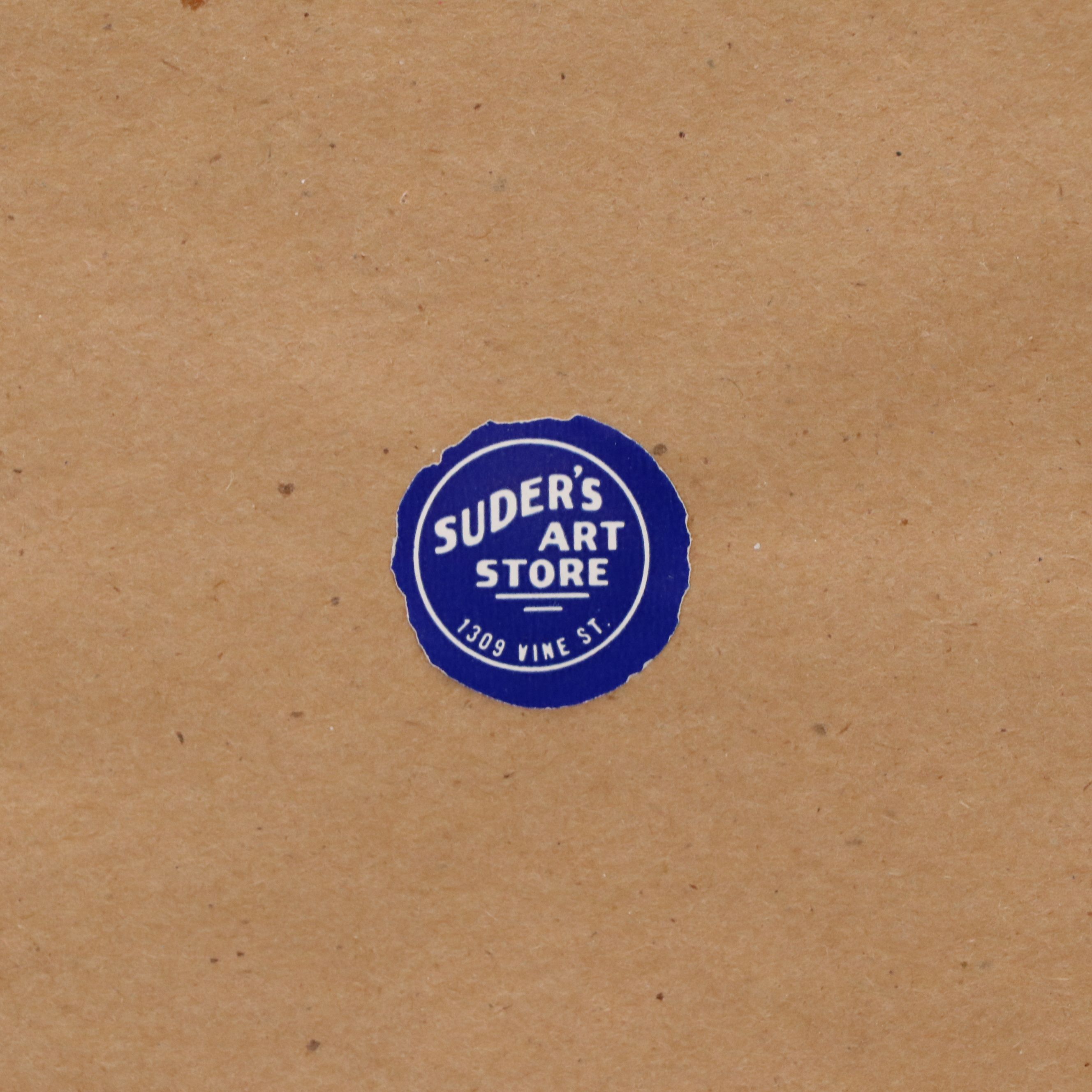 Offset Lithograph After Paul Sawyier "The Owenton Road"