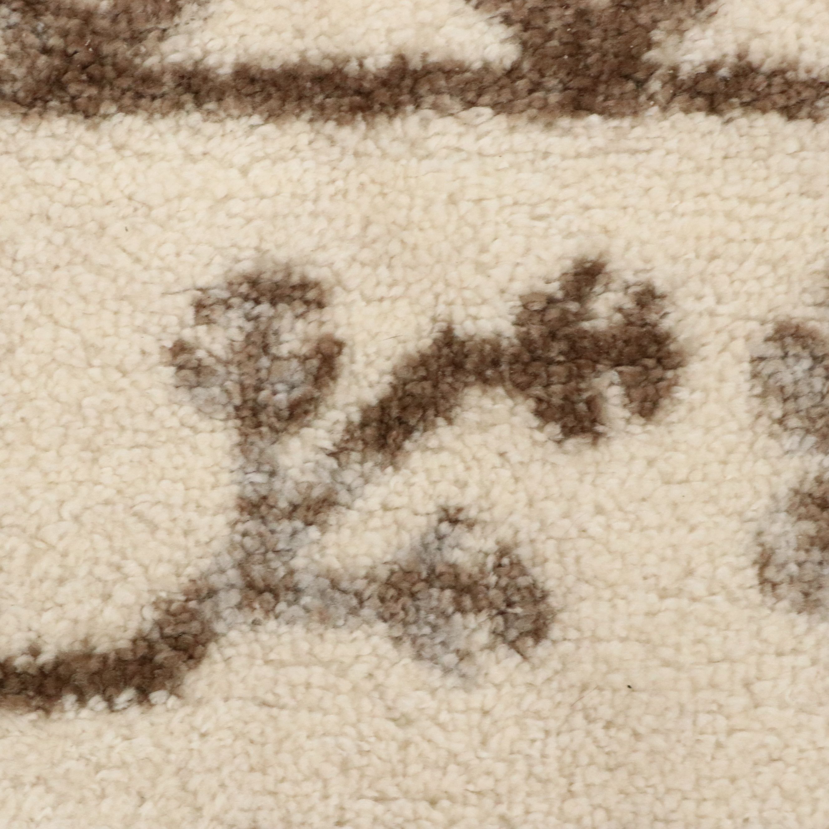 7' x 10'1 Machine Made Threshold Global Medallion Pattern Area Rug