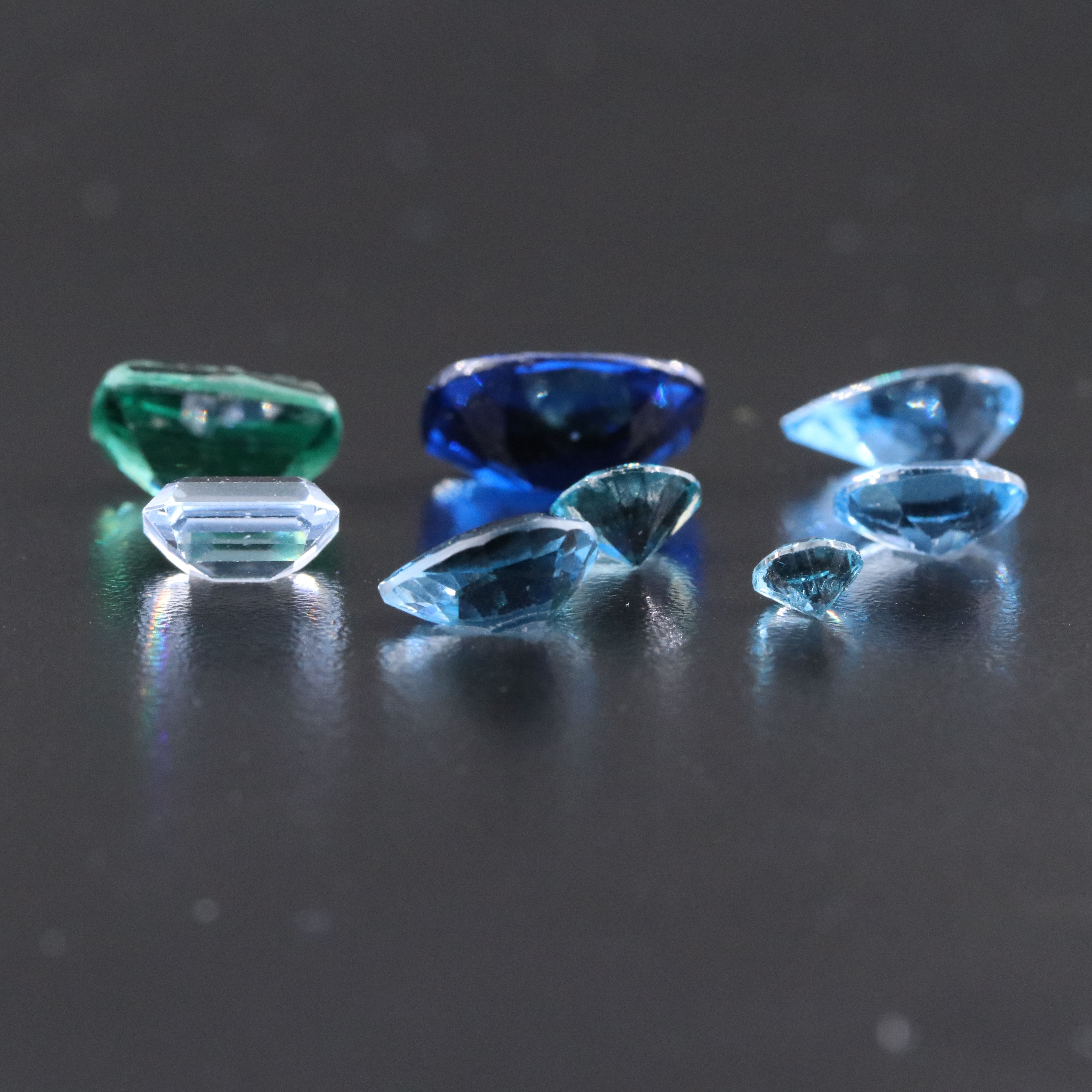 Loose 26.20 CTW Lab Grown Spinel and Lab Grown Spinel Triplet Lot