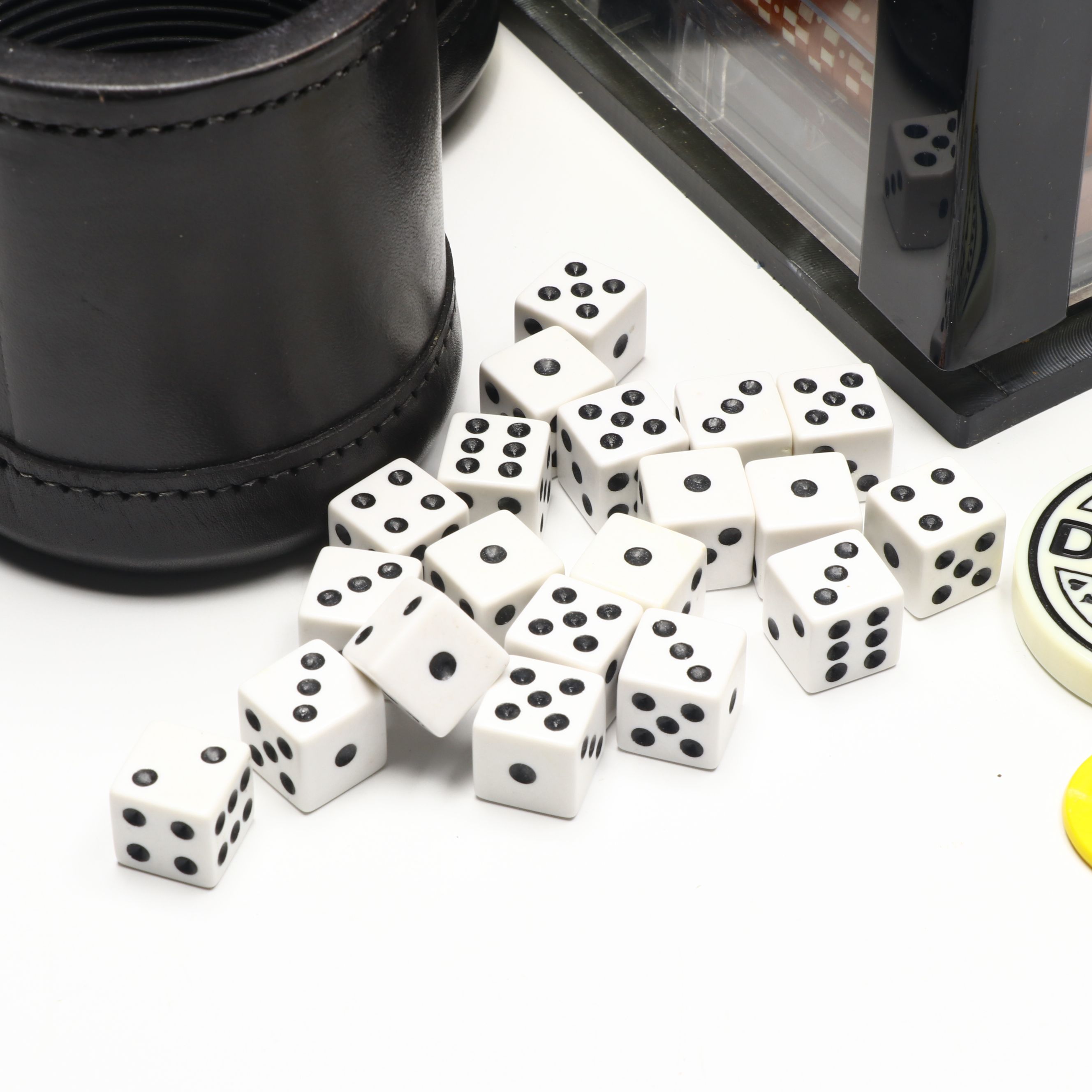 Poker Chip Carrying Caddy with Chips, Playing Cards and More Casino Accessories