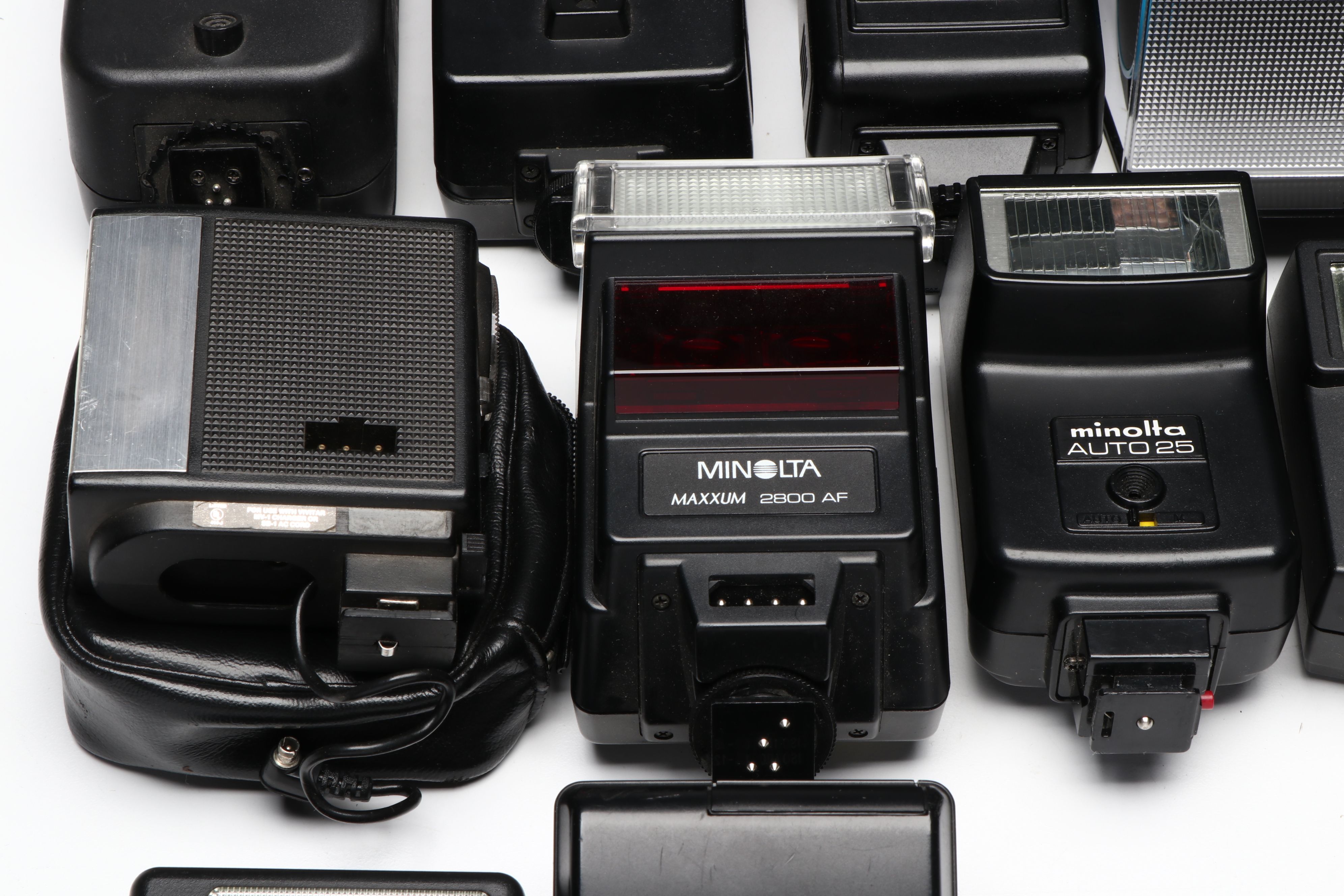 Vivitar, Minolta, Canon and More Hot Shoe Camera Flashes