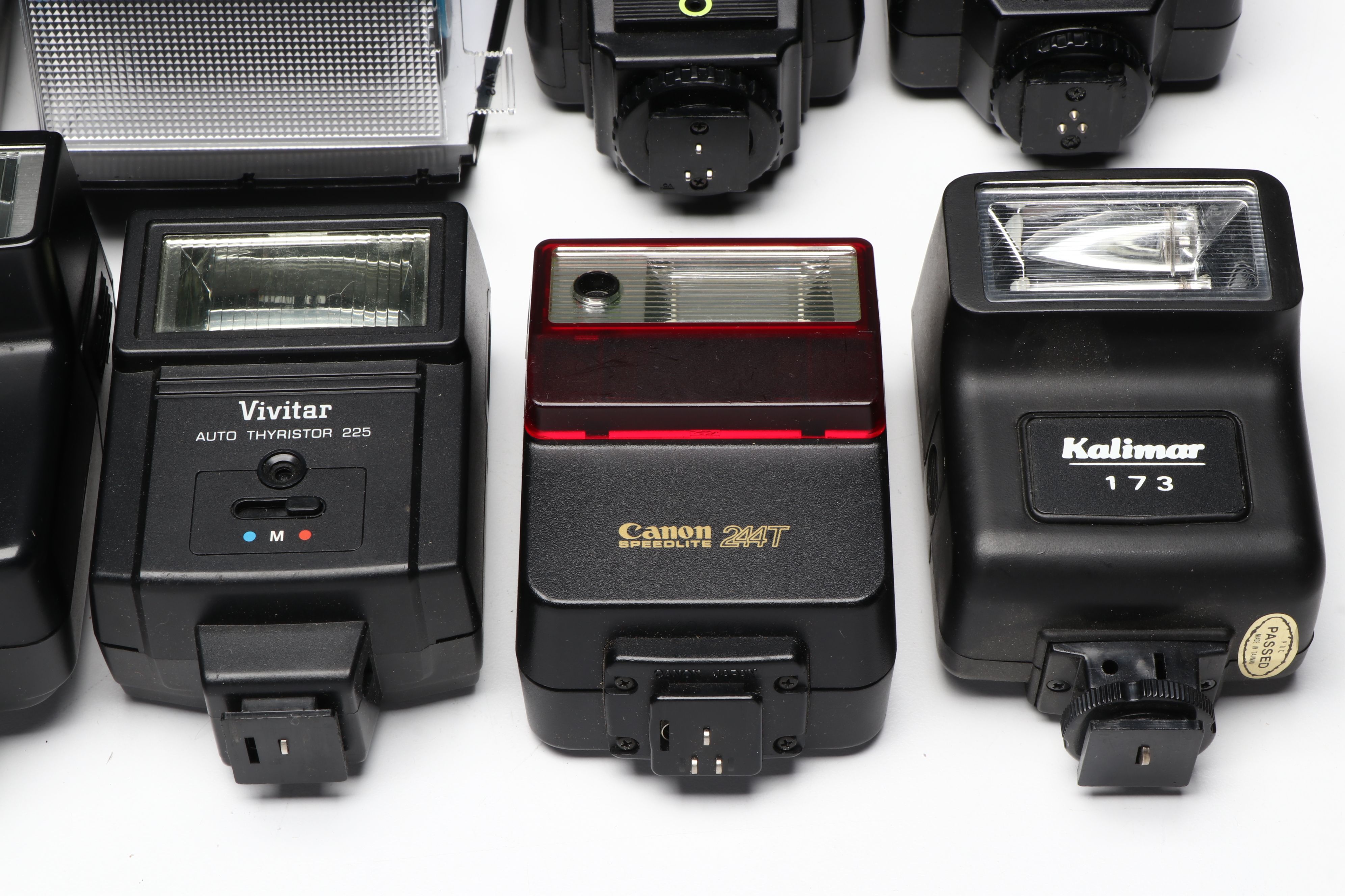 Vivitar, Minolta, Canon and More Hot Shoe Camera Flashes