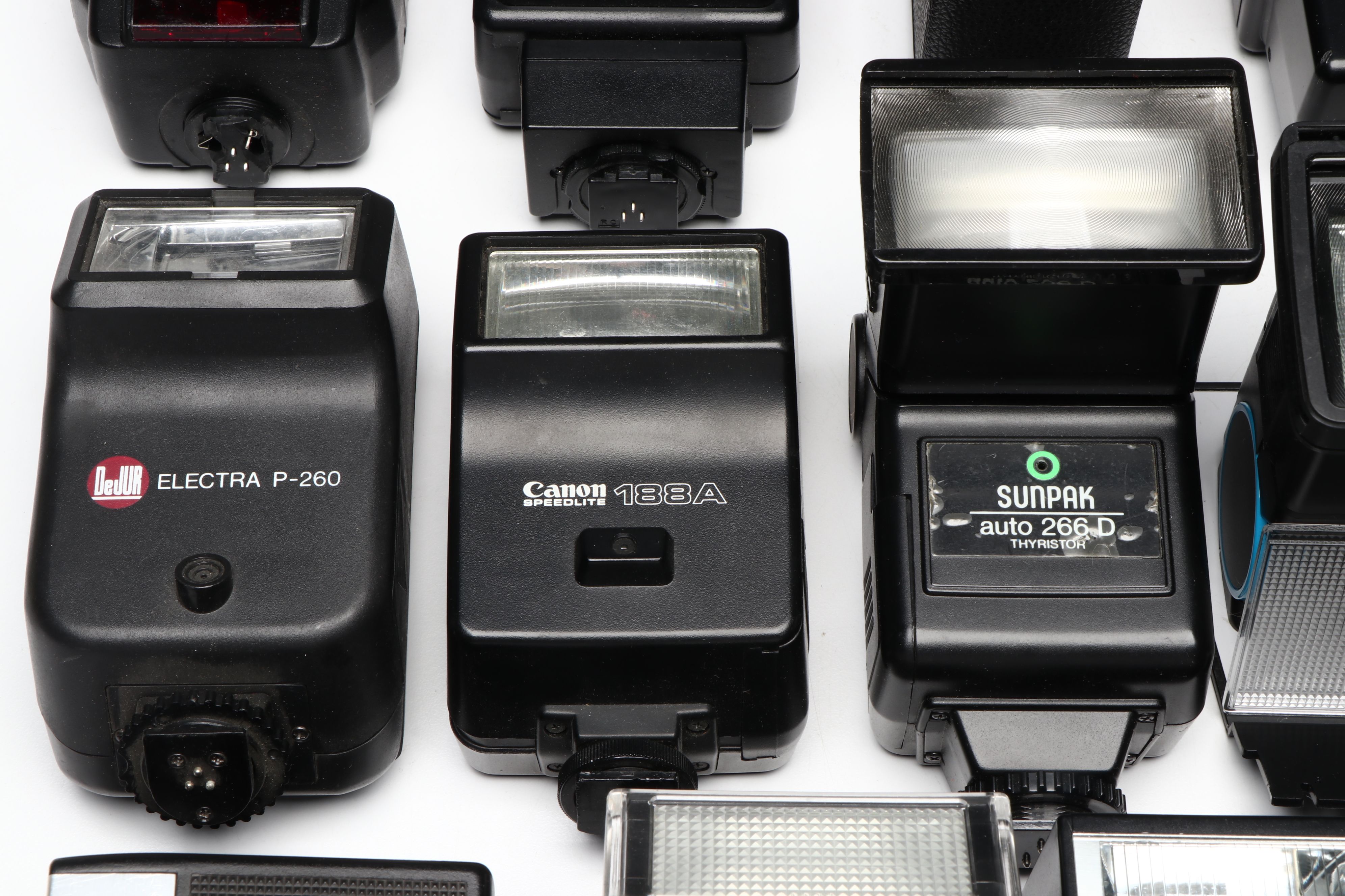 Vivitar, Minolta, Canon and More Hot Shoe Camera Flashes