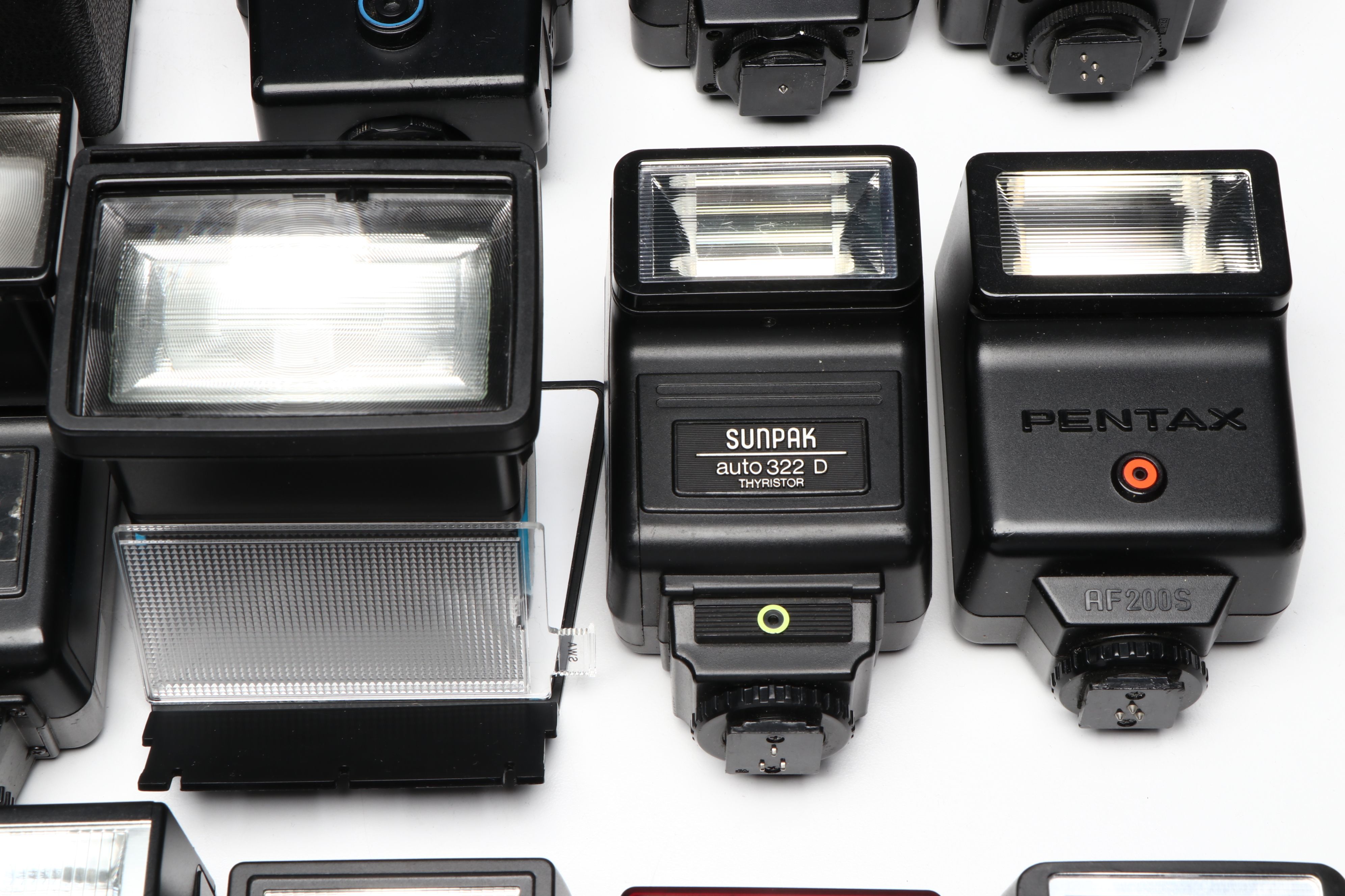 Vivitar, Minolta, Canon and More Hot Shoe Camera Flashes