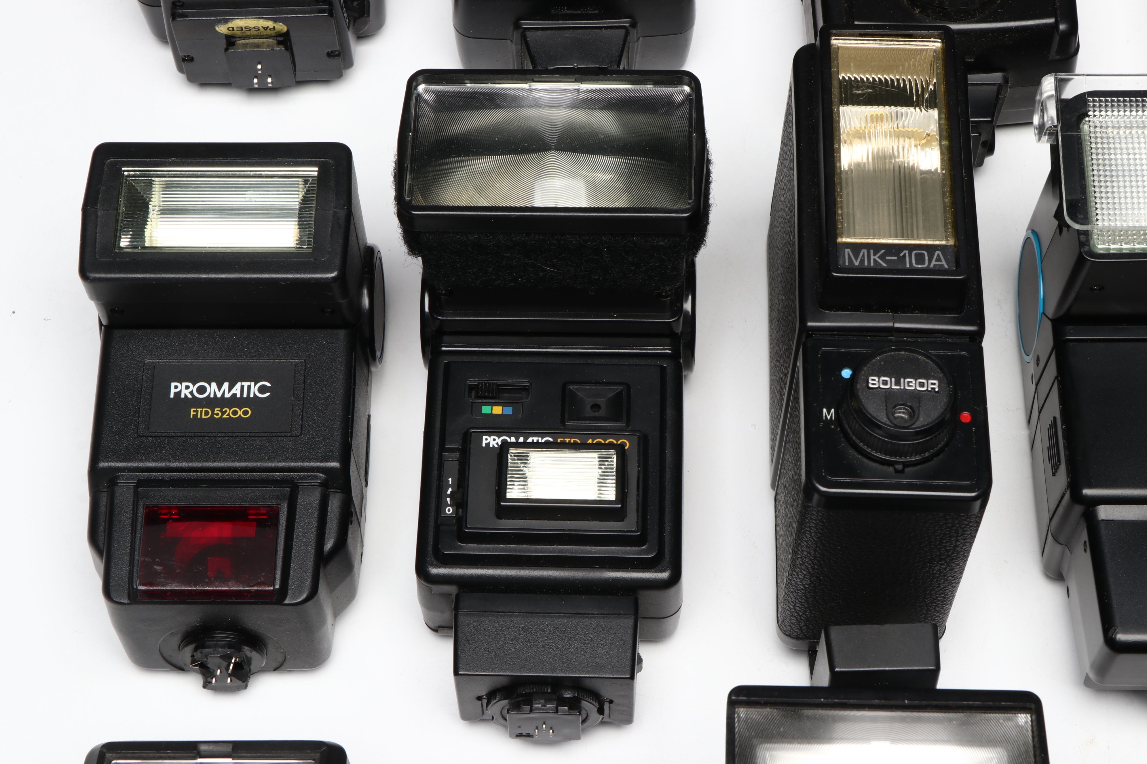 Vivitar, Minolta, Canon and More Hot Shoe Camera Flashes