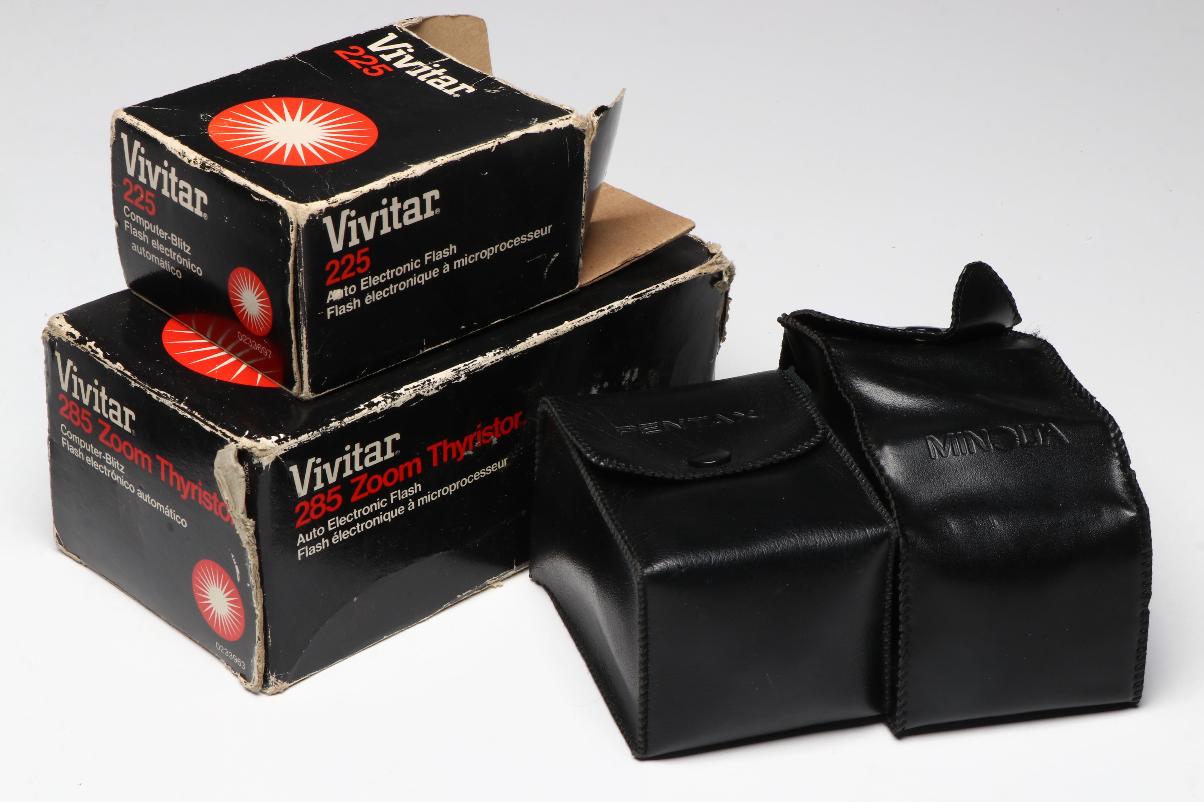 Vivitar, Minolta, Canon and More Hot Shoe Camera Flashes