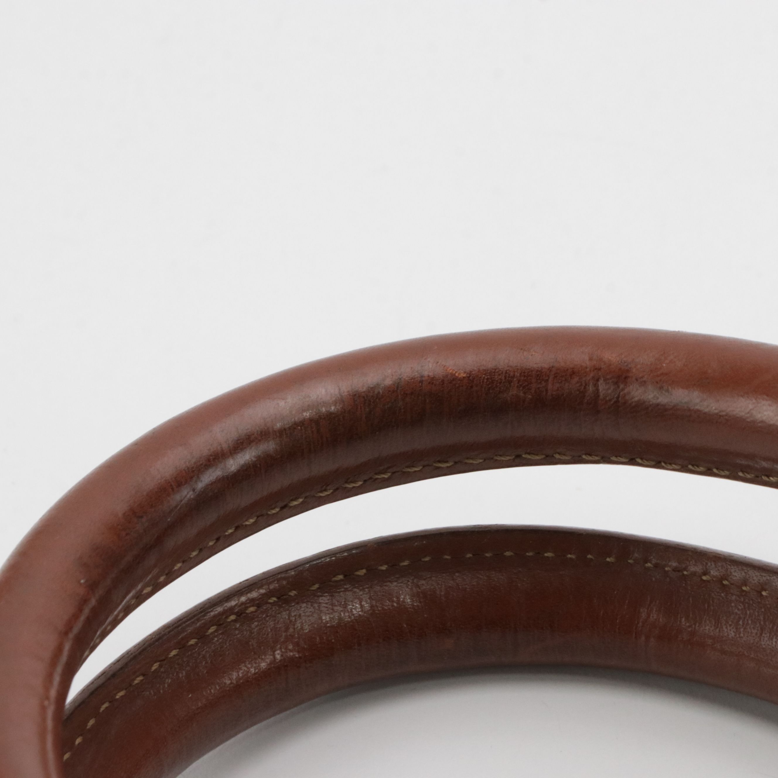 Burberrys Top Handle Dome Satchel Bag in Haymarket Check Canvas and Leather