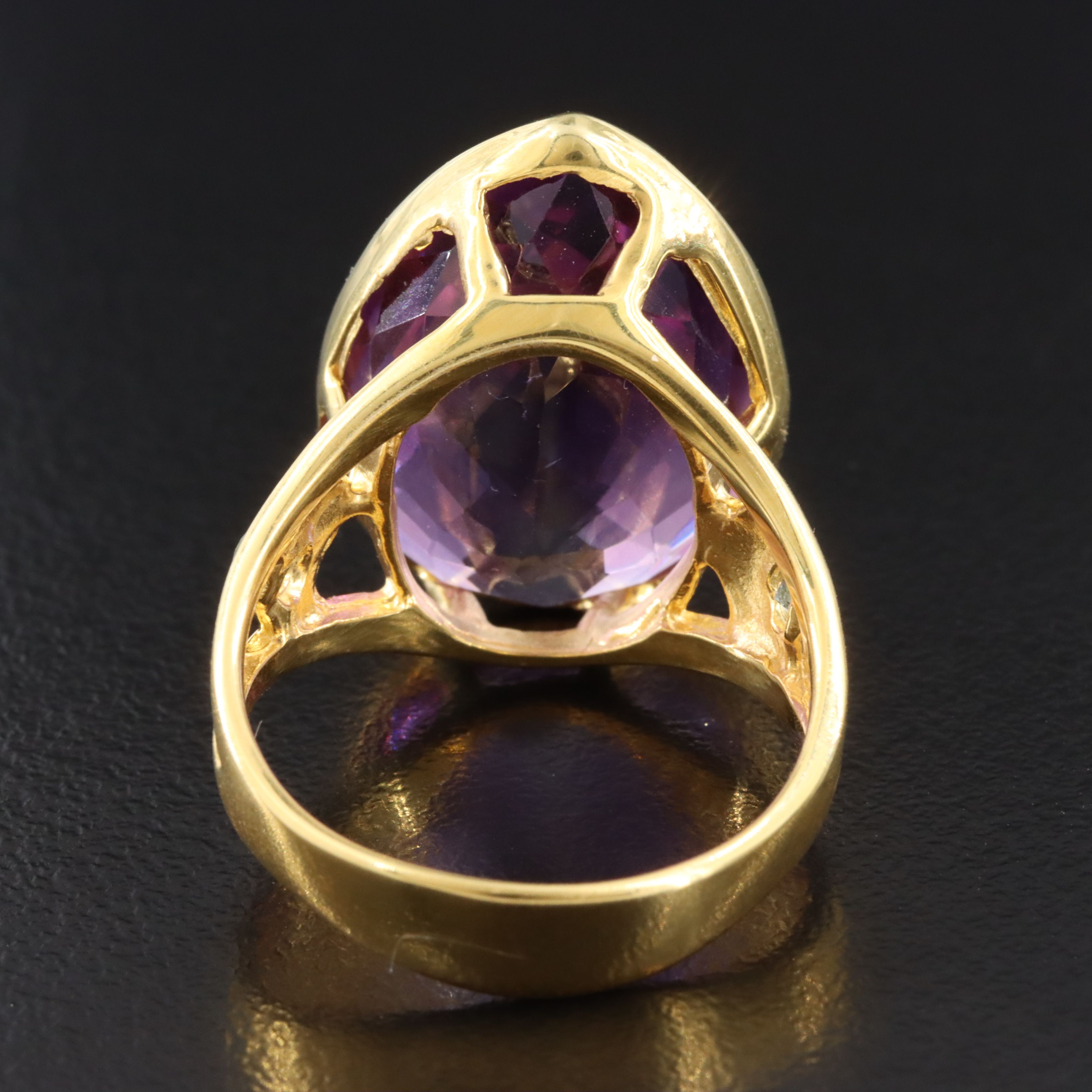 Sterling Amethyst and Sky Blue Topaz Ring