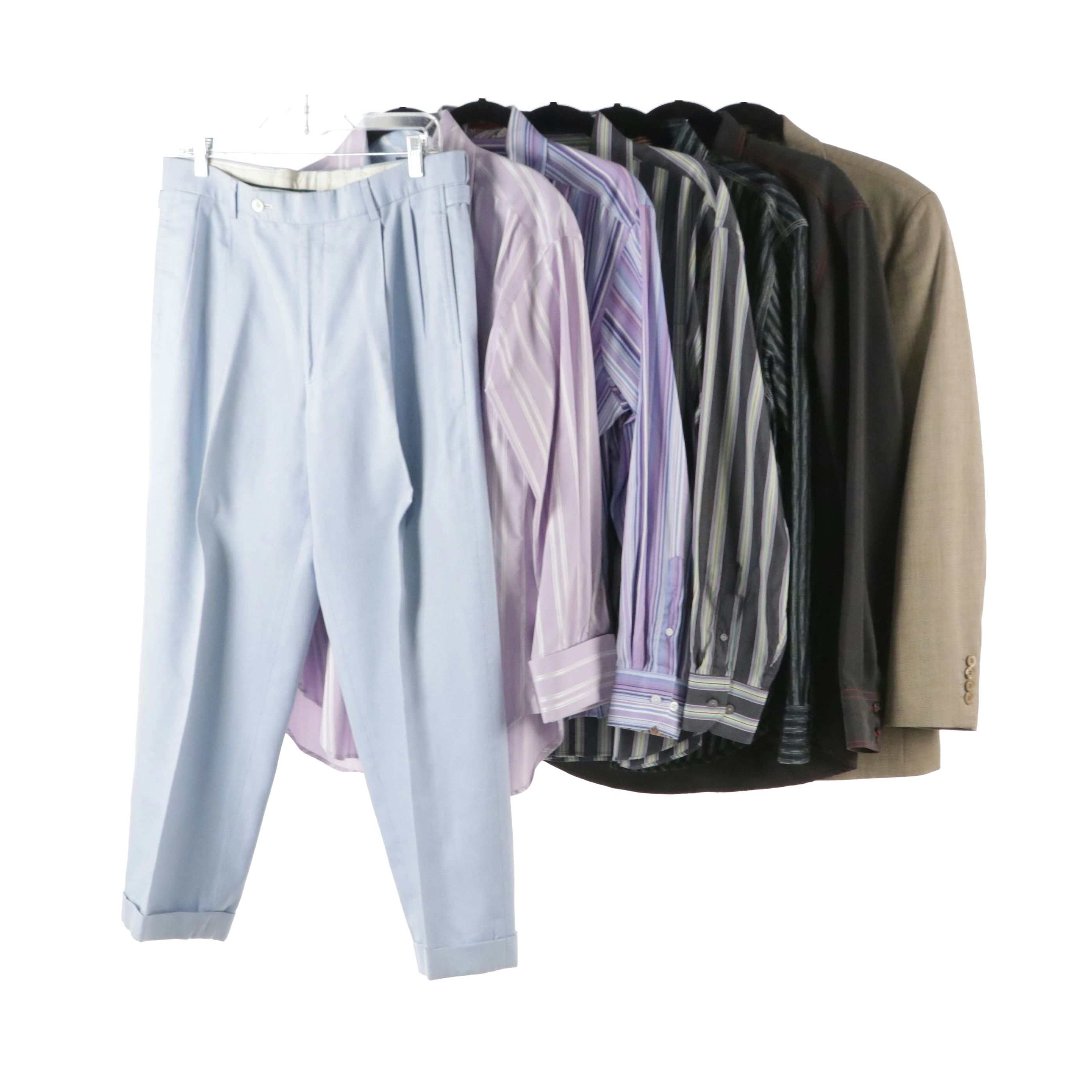 Men's BOSS Hugo Boss Wool/Silk Blend Blazer, Brooks Brothers Trousers & More