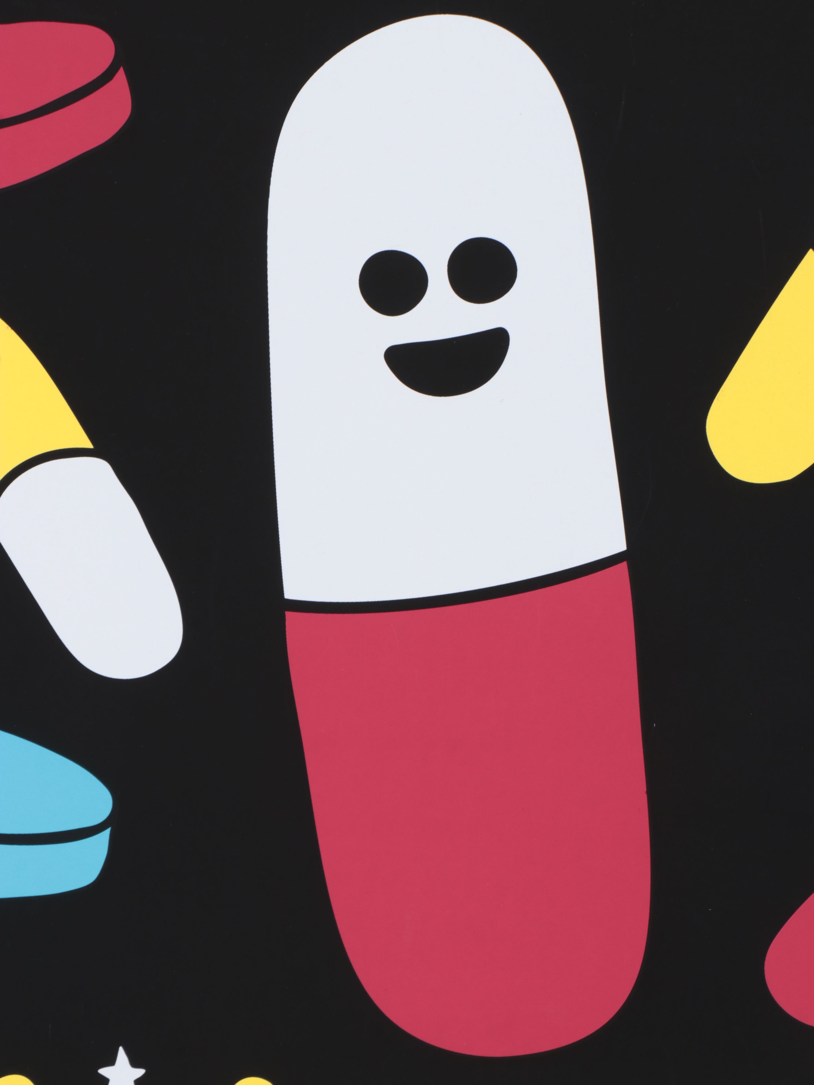 Al Q Serigraph "Drugs: Making It All Better," 21st Century