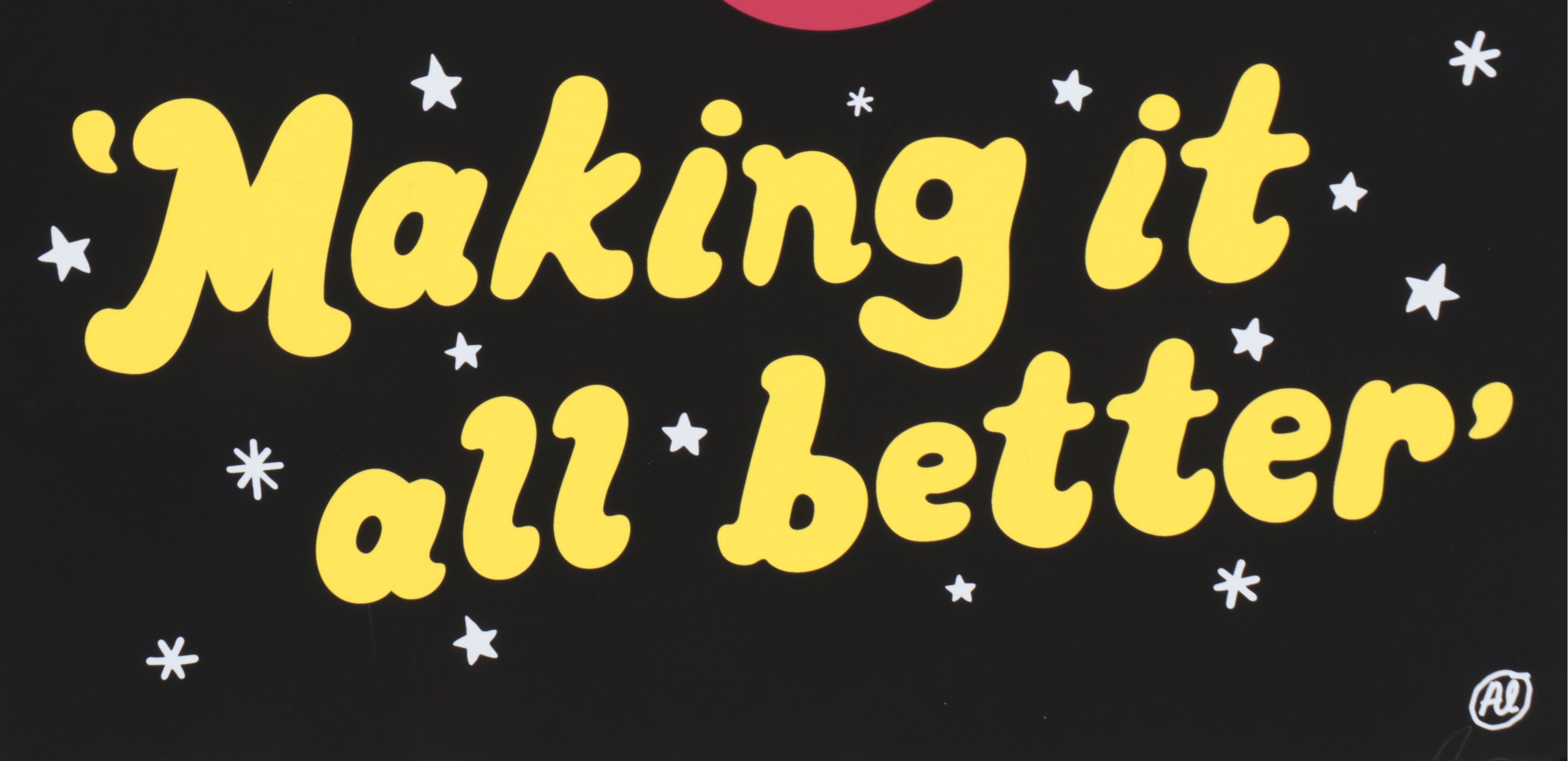 Al Q Serigraph "Drugs: Making It All Better," 21st Century