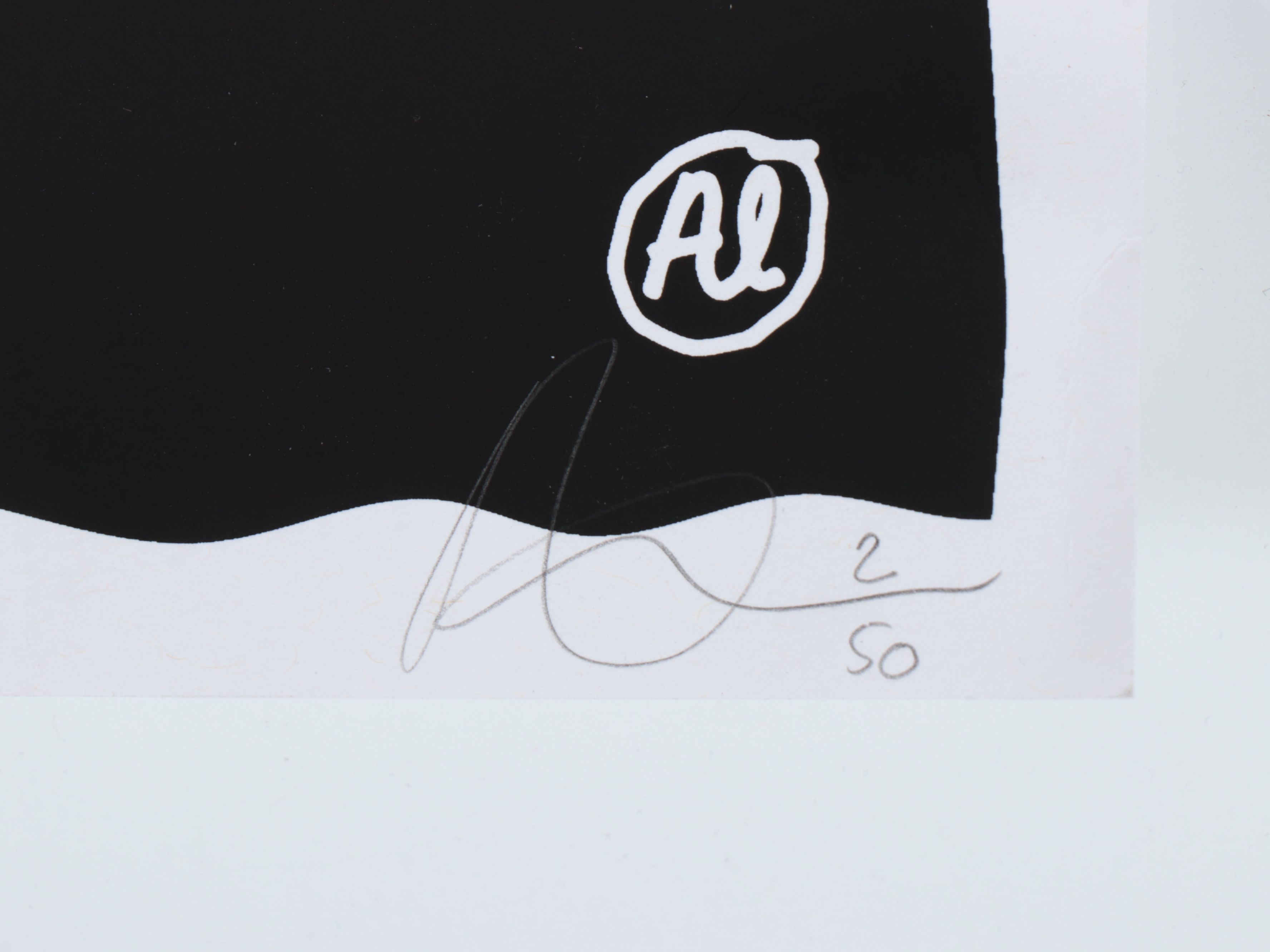 Al Q Serigraph "Drugs: Making It All Better," 21st Century